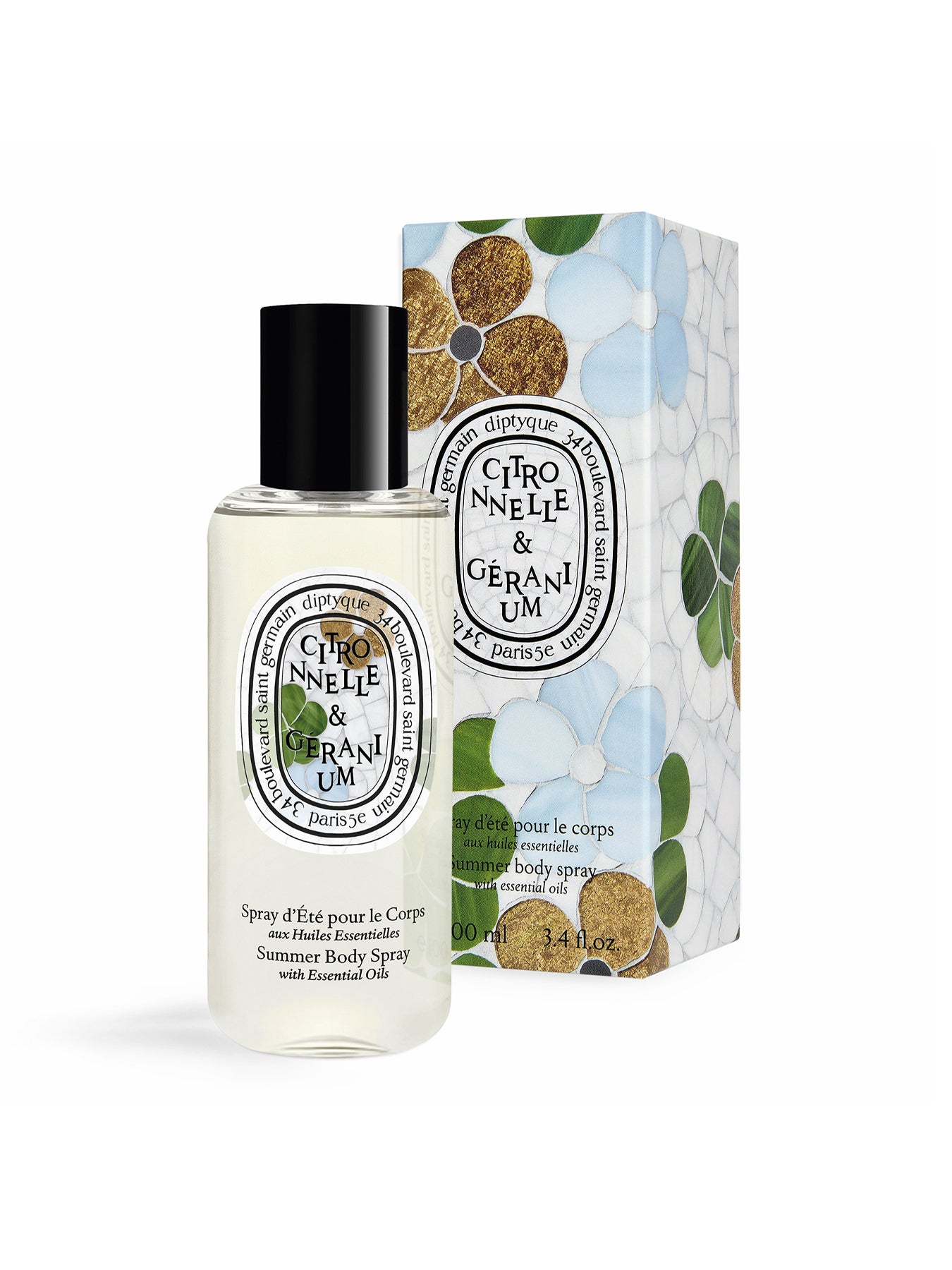 Citronnelle & Geranium Summer Body Spray 100ml Limited Edition