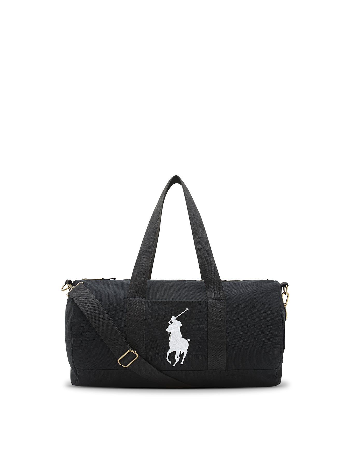 Kids' Polo Player Duffle Bag Black