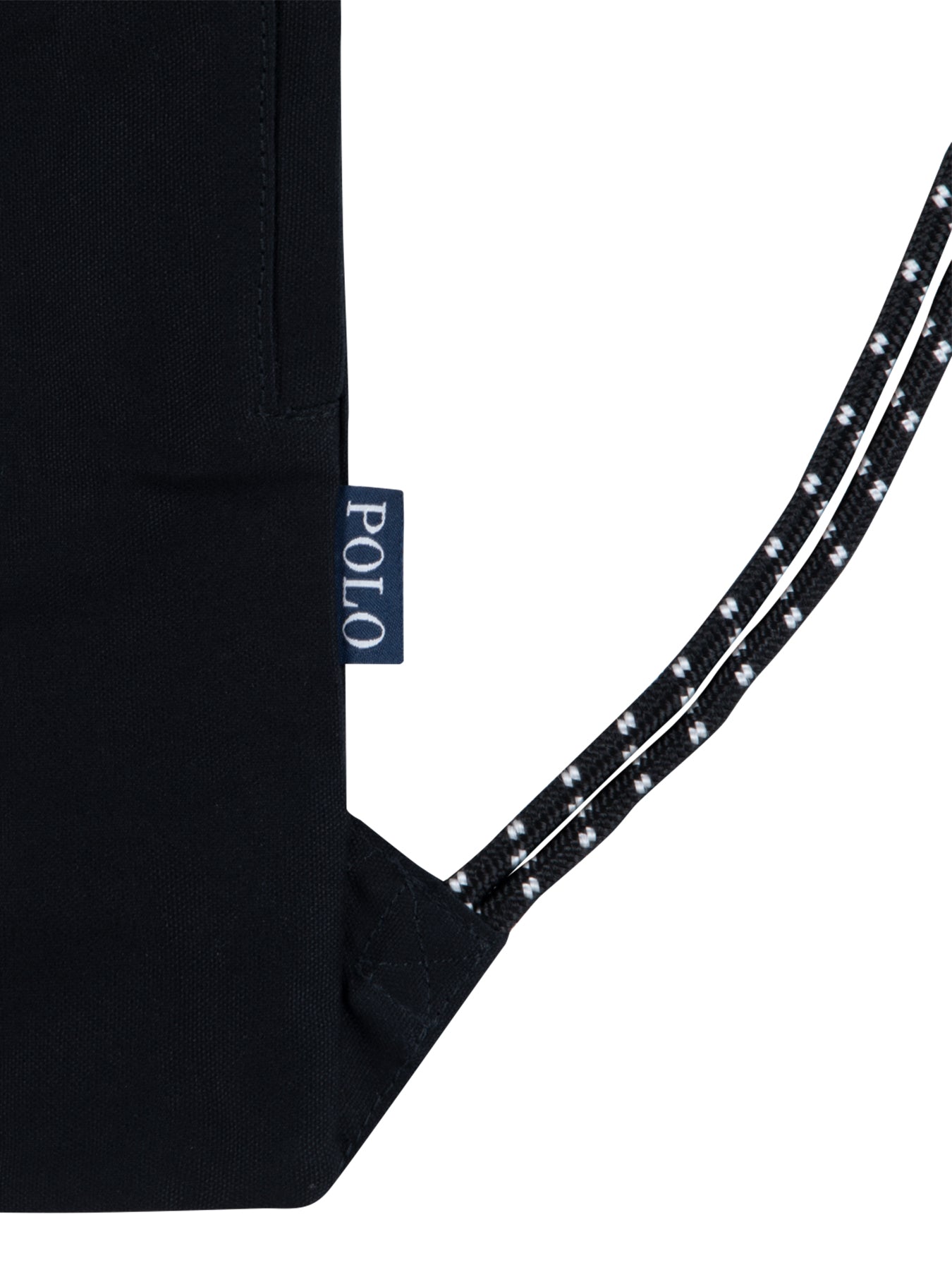 Kids' Canvas Gym Sack Black