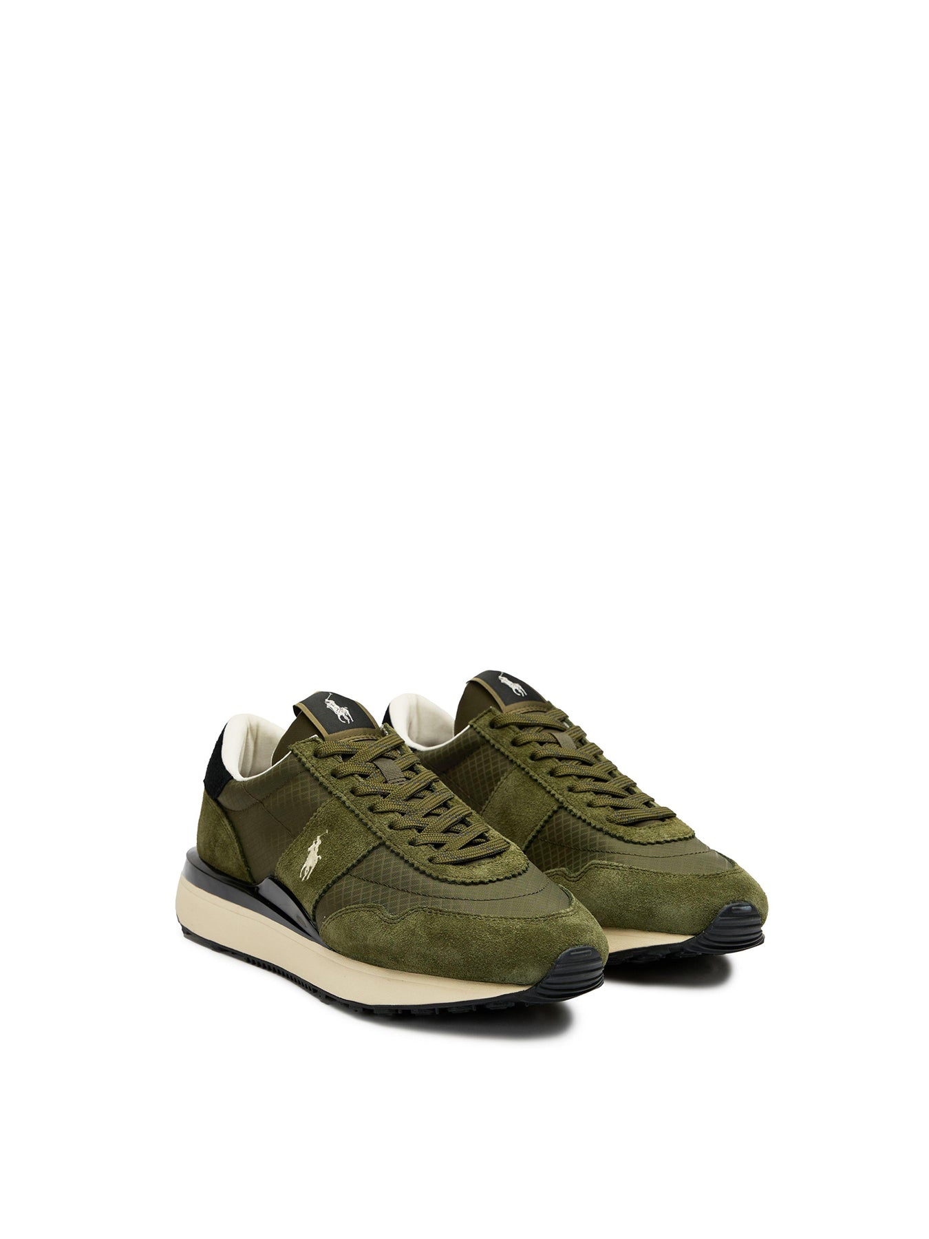 Train 89 Suede Trainers Green