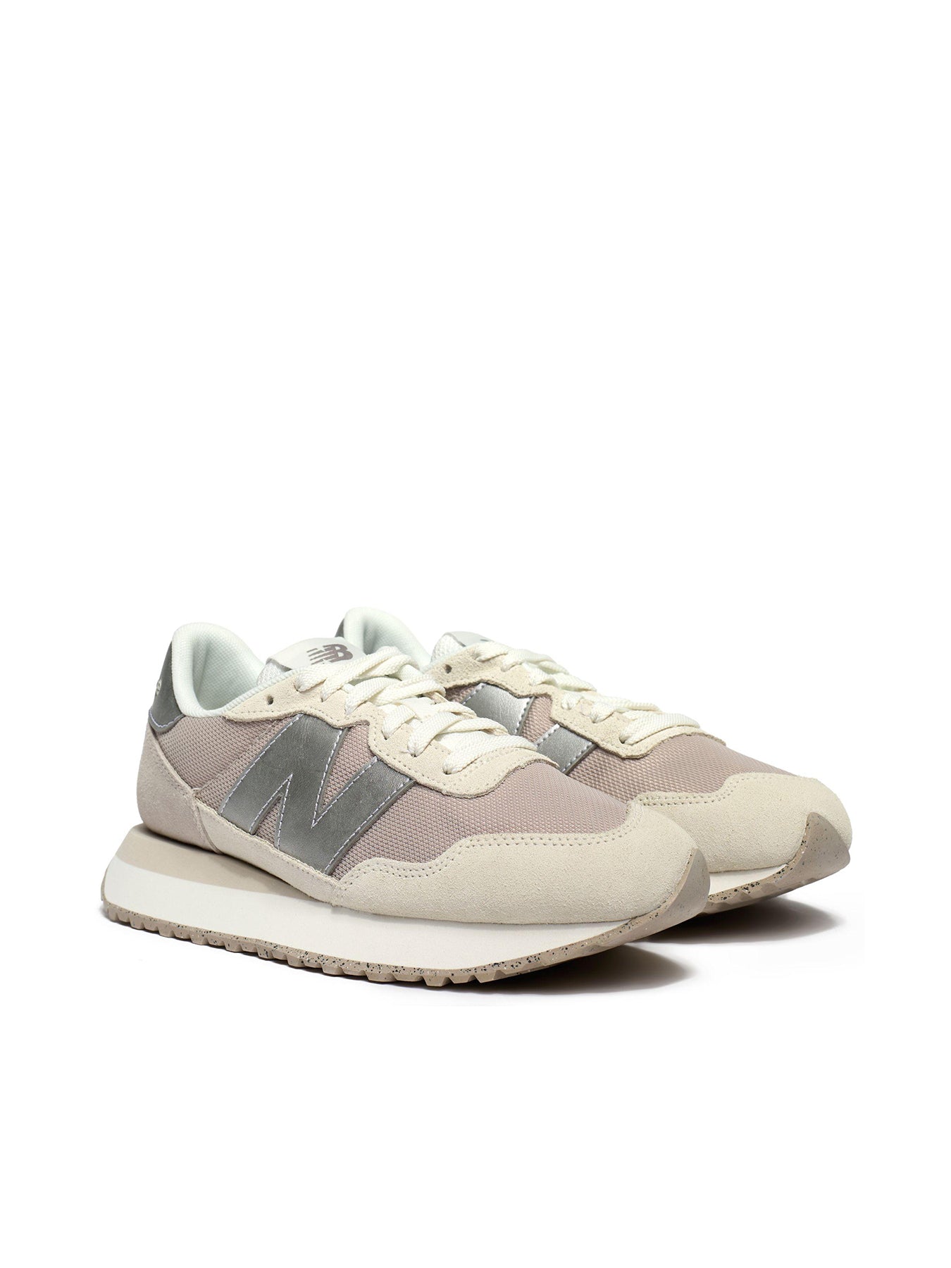 237 Nylon Trainers - Grey / Off White