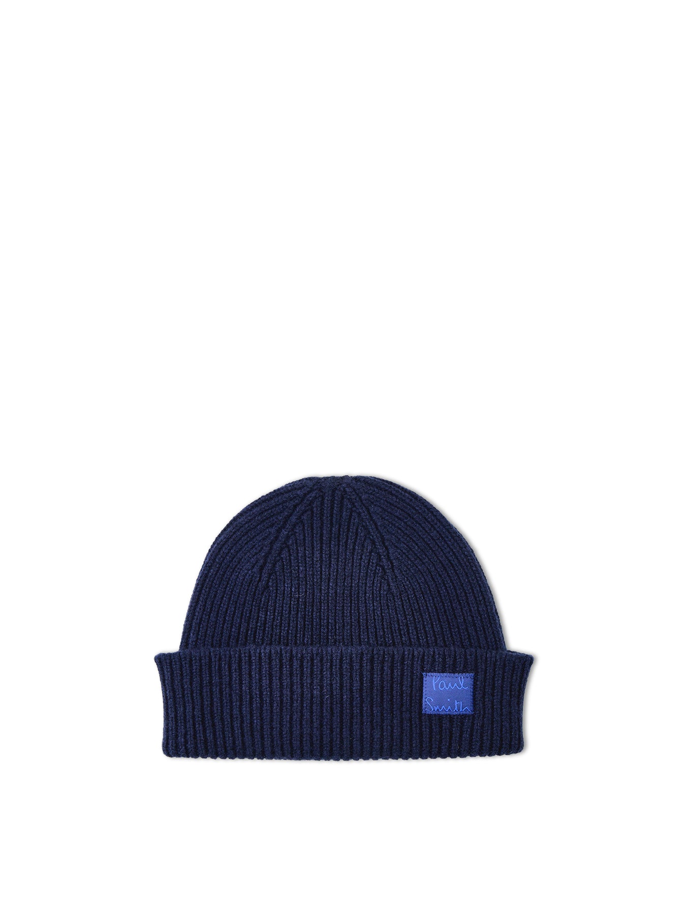 Cashmere And Merino Wool Beanie Navy