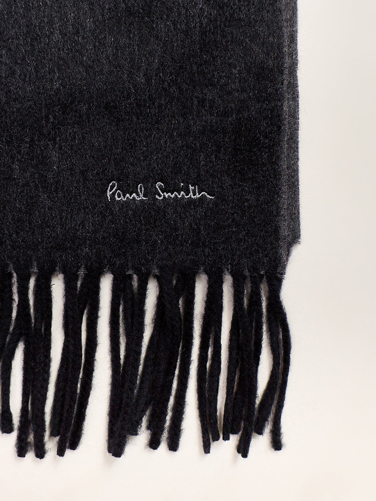 Cashmere Signature Woven Edge Scarf
