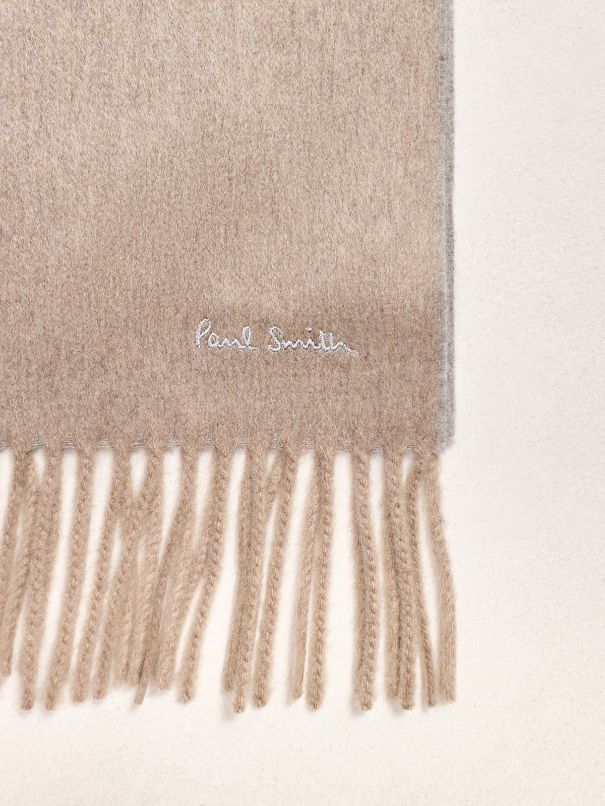 Cashmere Signature Woven Edge Scarf