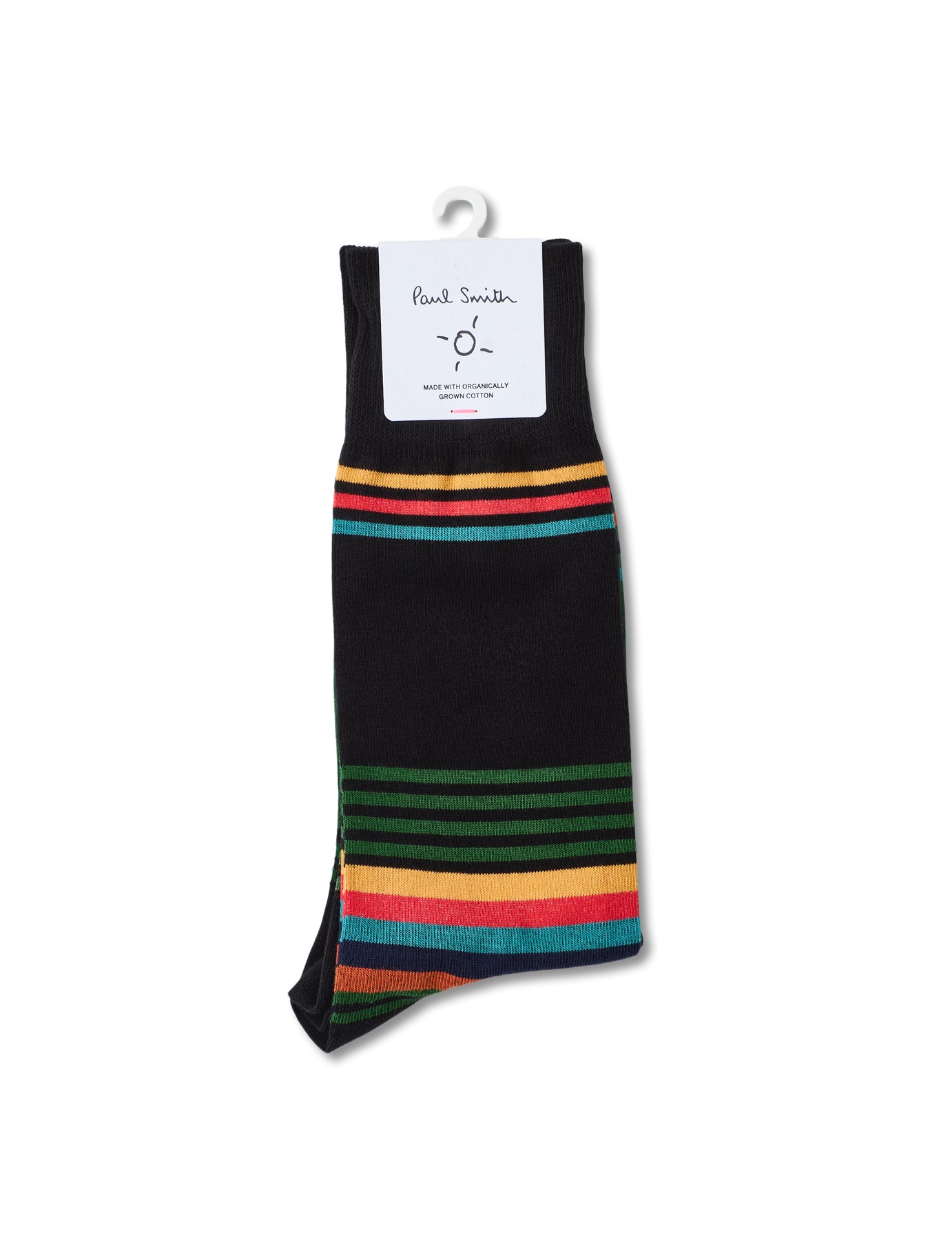 Lorenzo Stripe Socks Black
