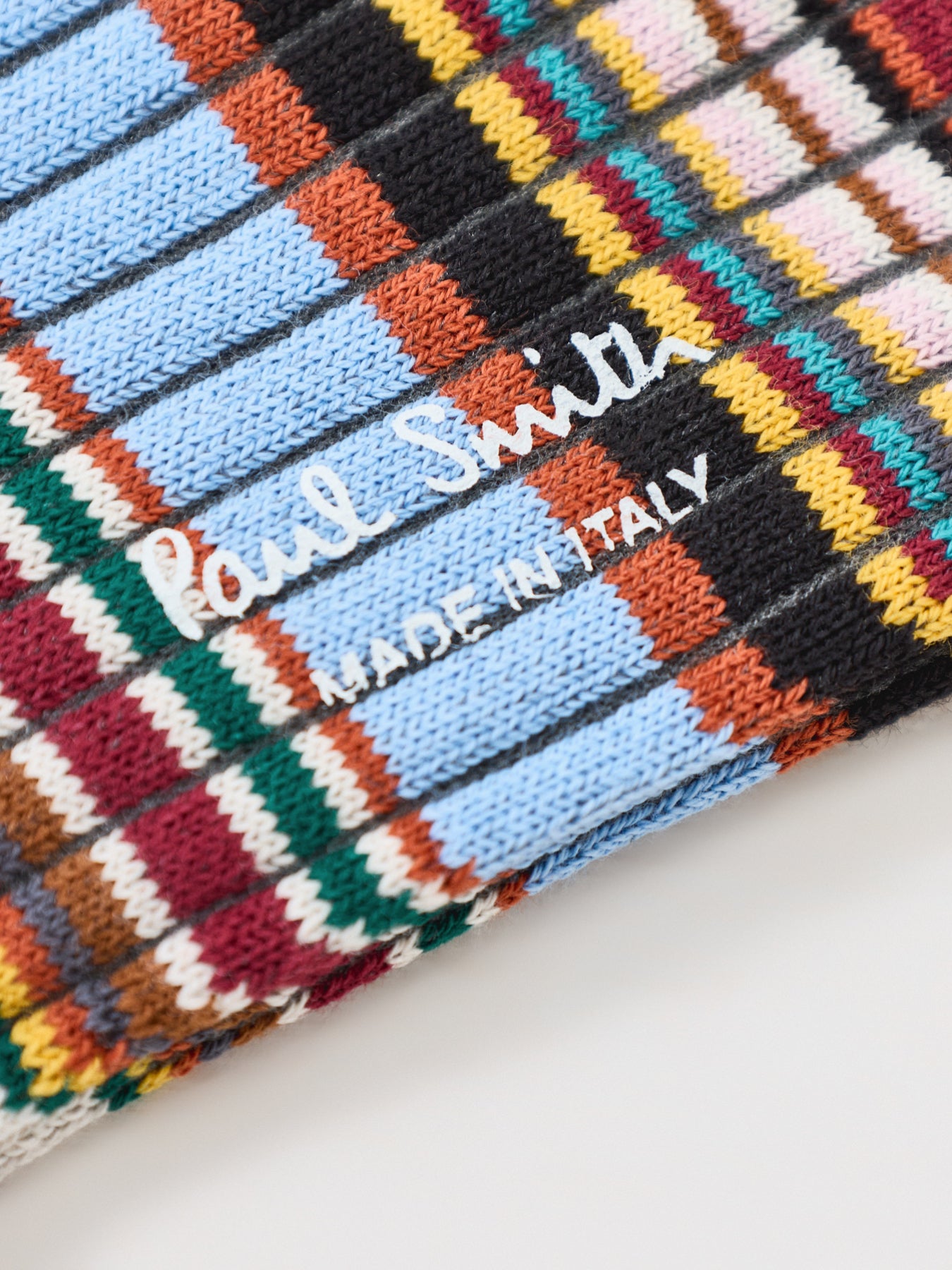 Signature Rib Crew Socks
