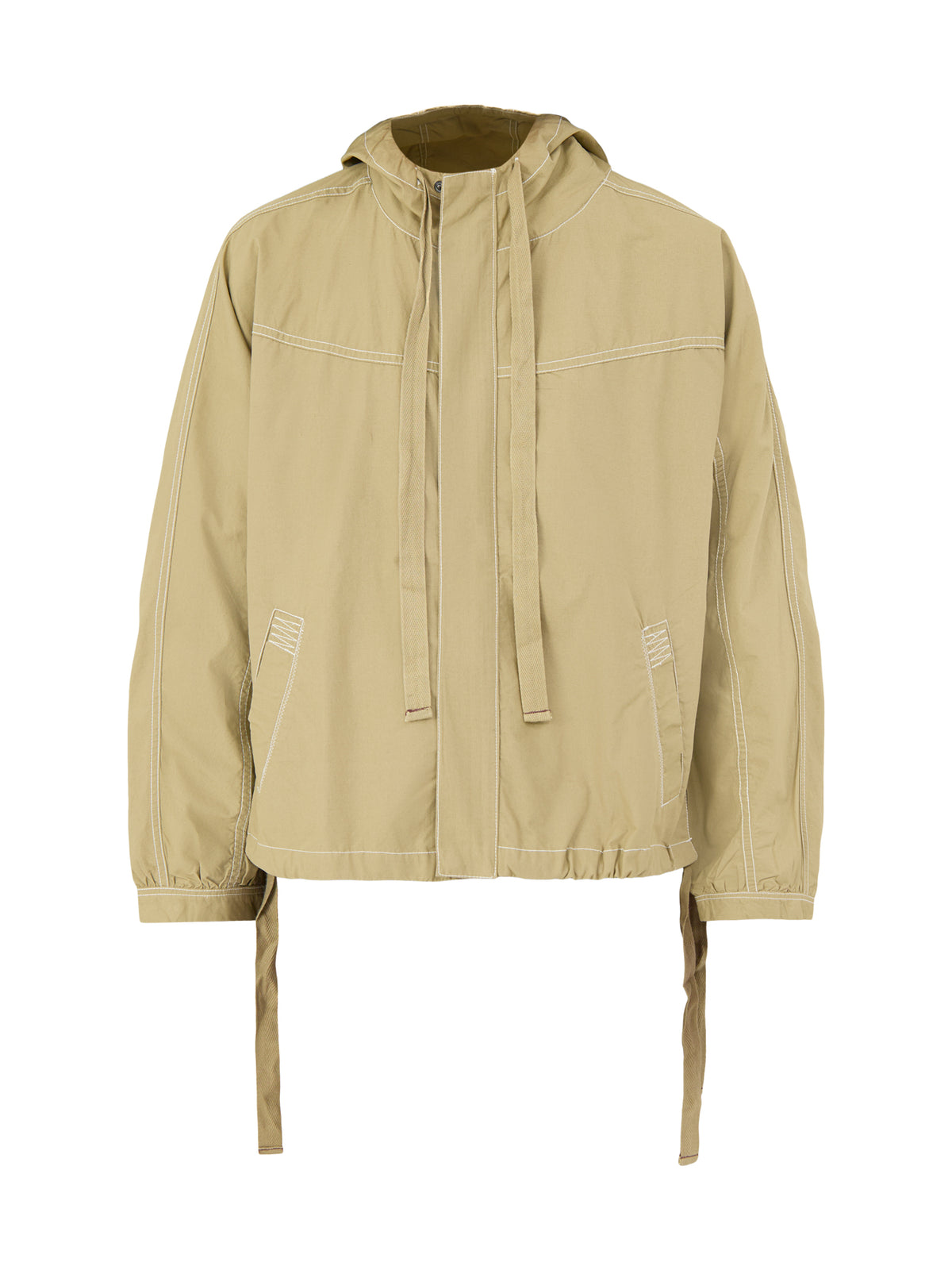Organic Cotton Blake Hooded Top - Sage