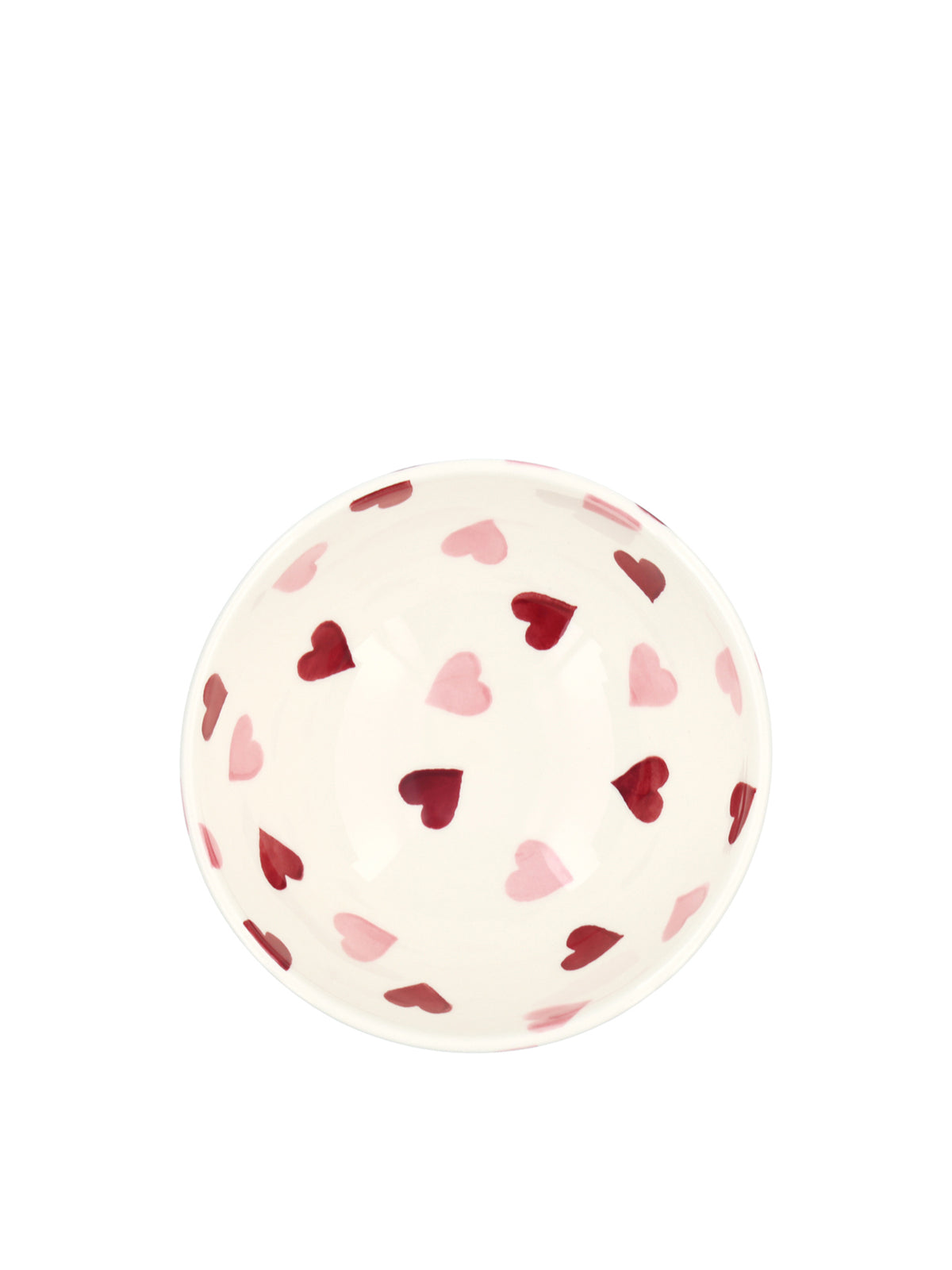 Pink Hearts French Bowl – Pink
