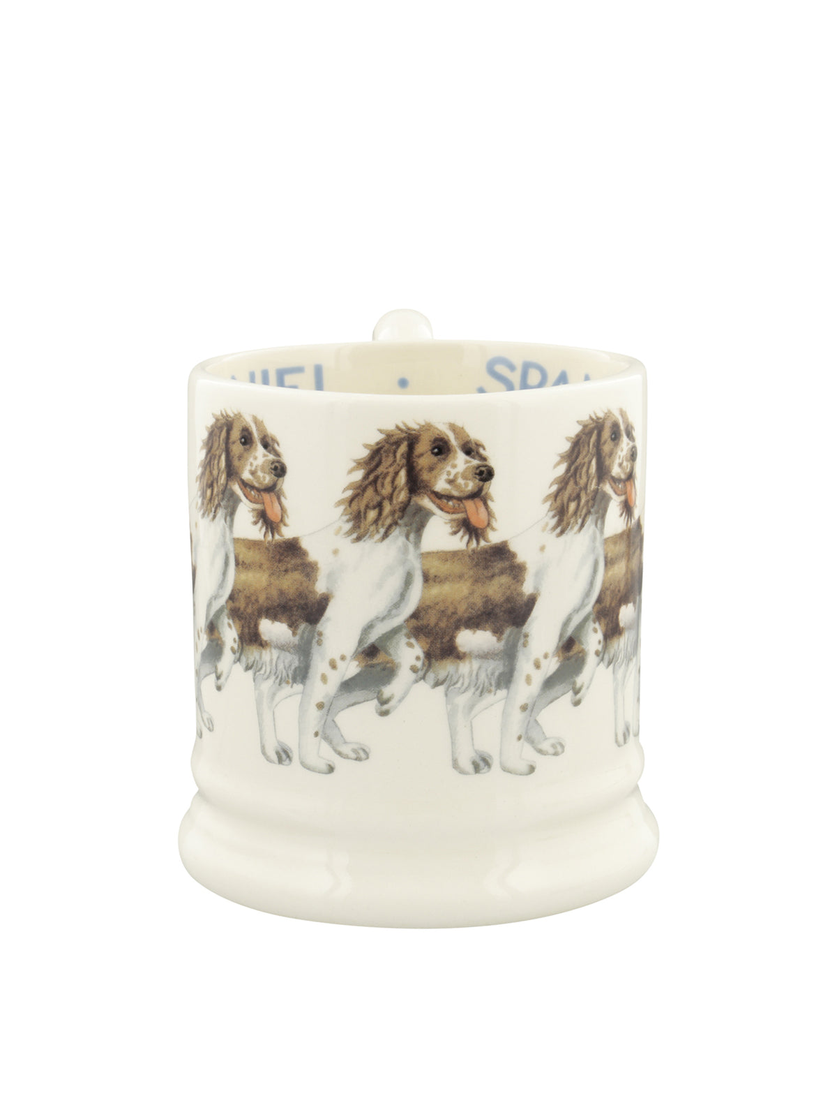 Brown & Cream Spaniel Half Pint Mug