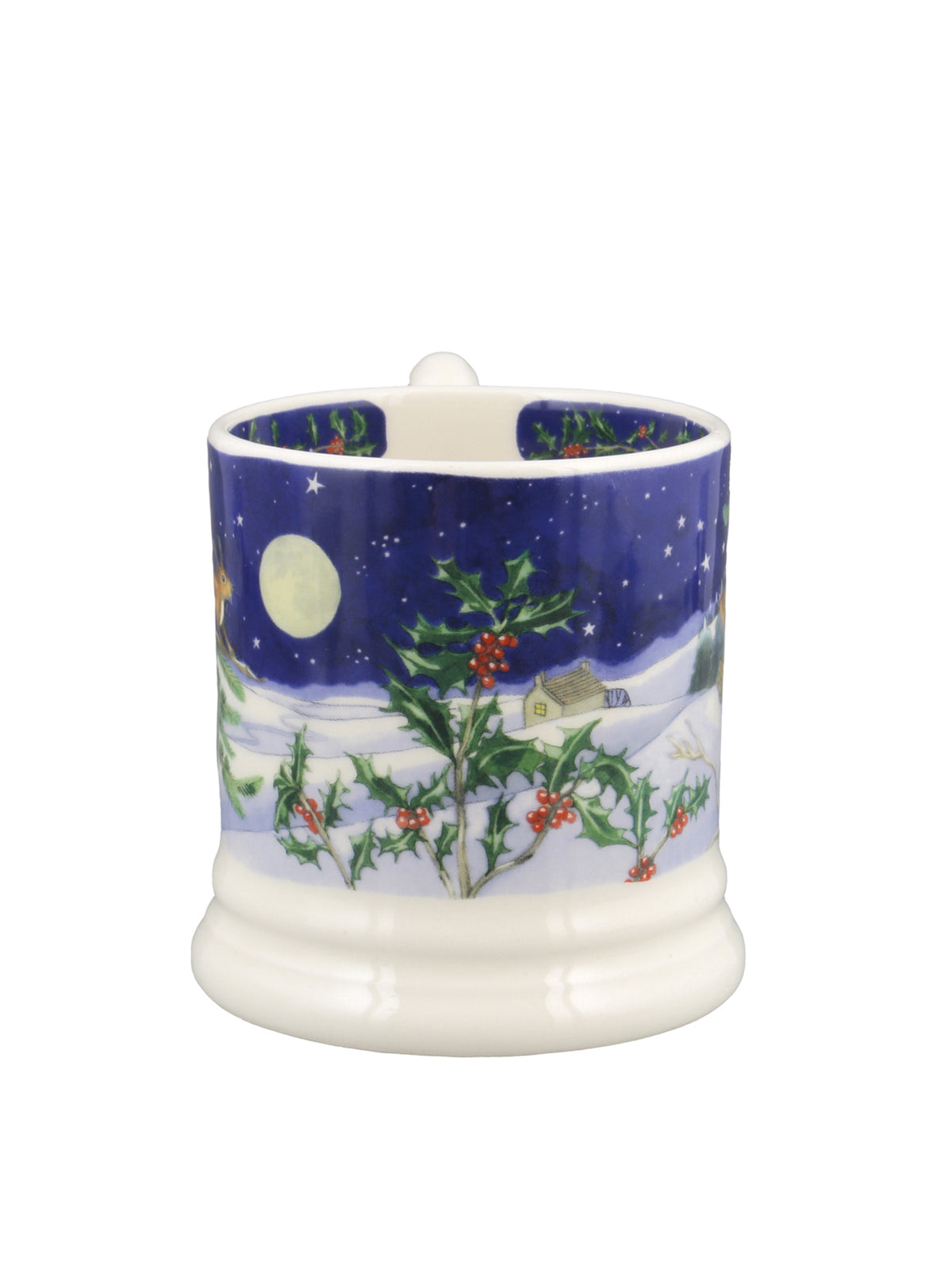Midnight Squirrel Half Pint Mug