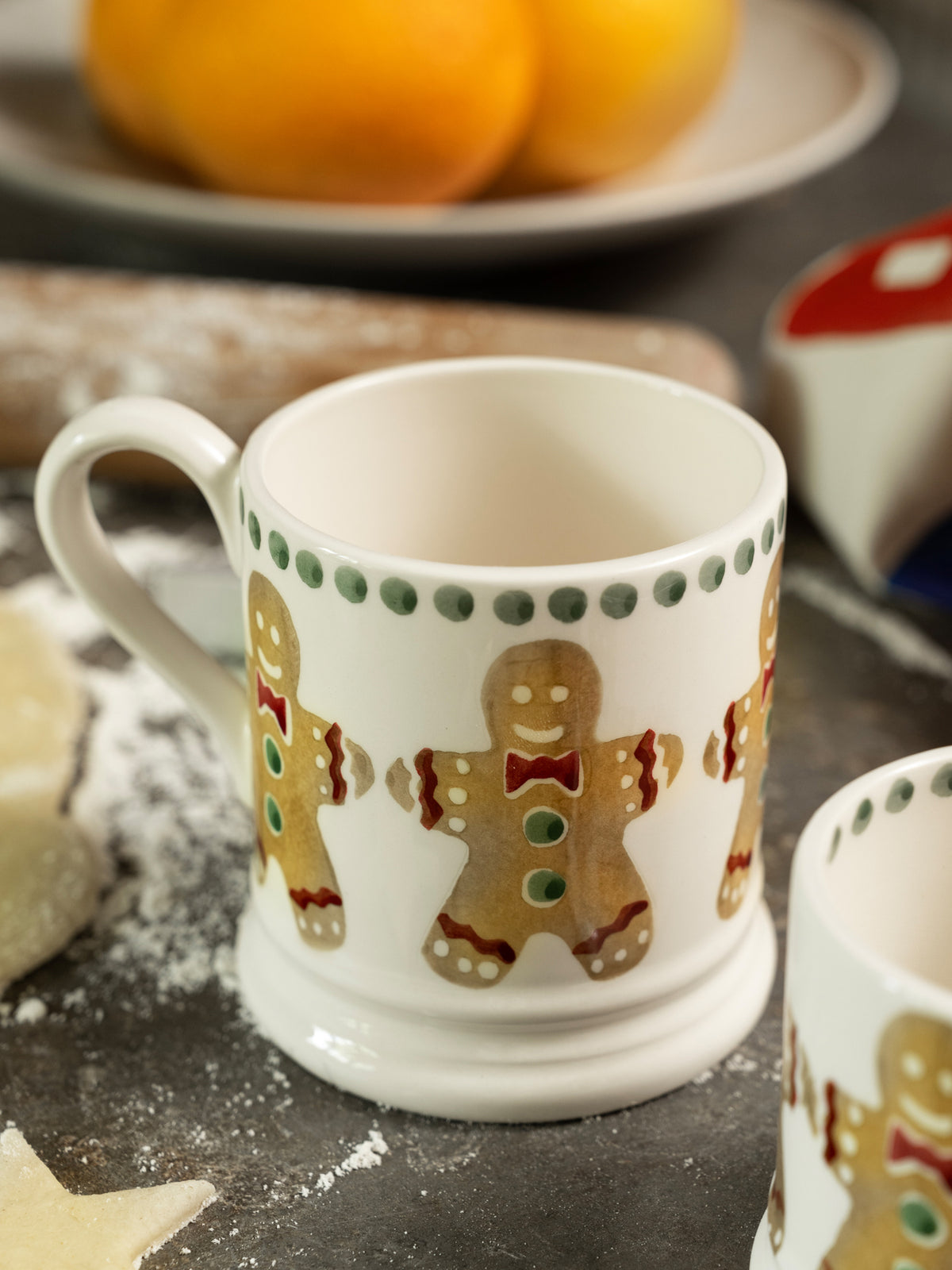 Gingerbread Half Pint Mug – Multi