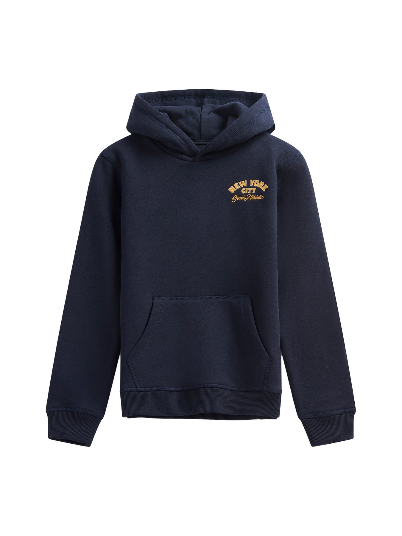 New York Graphic Overhead Hoodie Navy