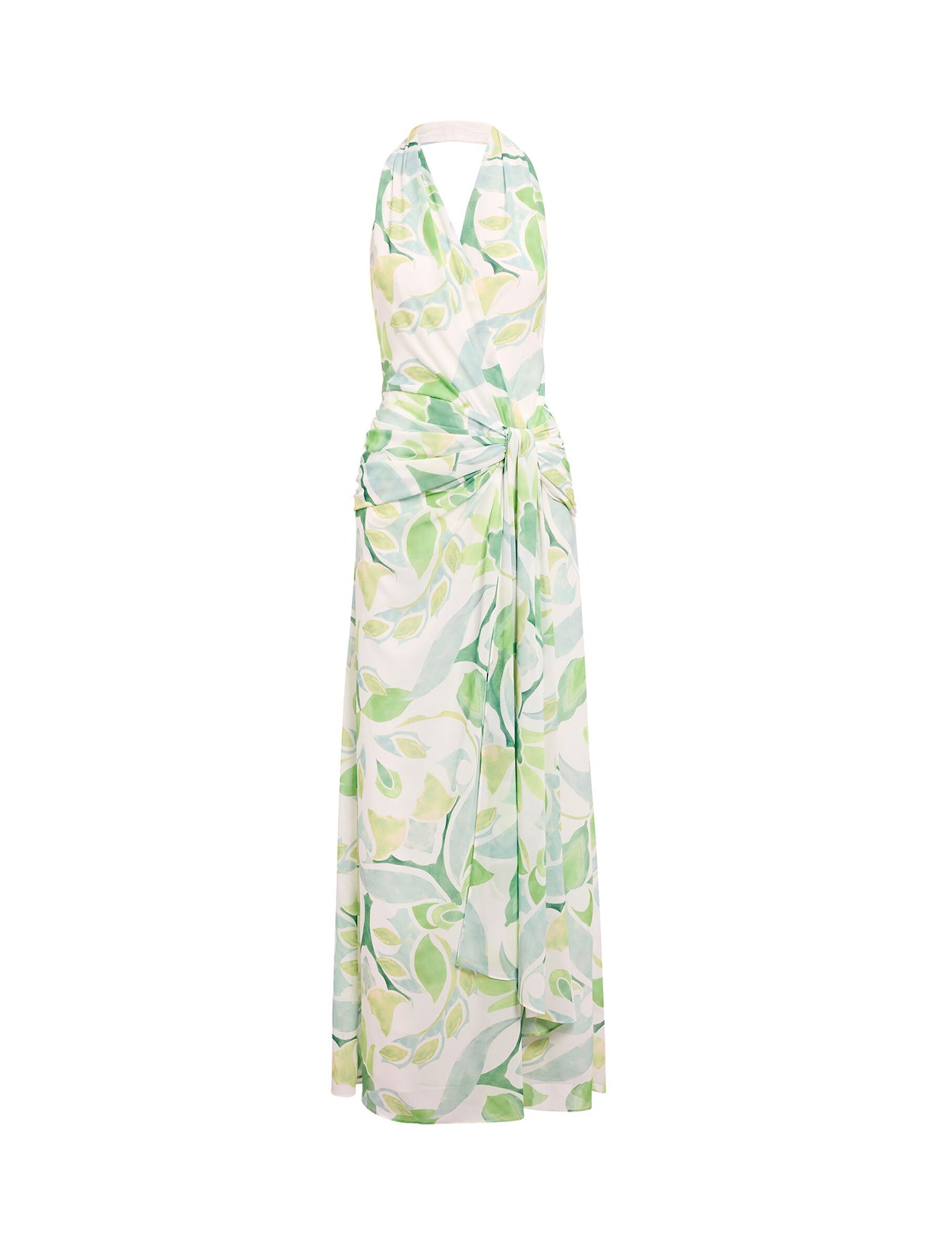 Cartia Wrap Maxi Dress Green