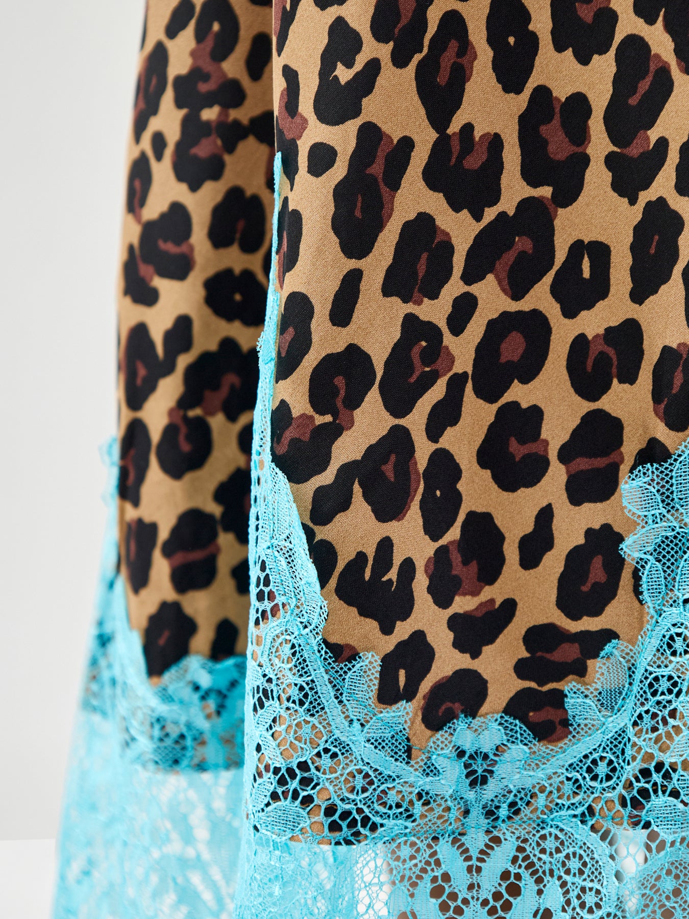 Maeva Lucia Leopard Maxi Skirt Brown