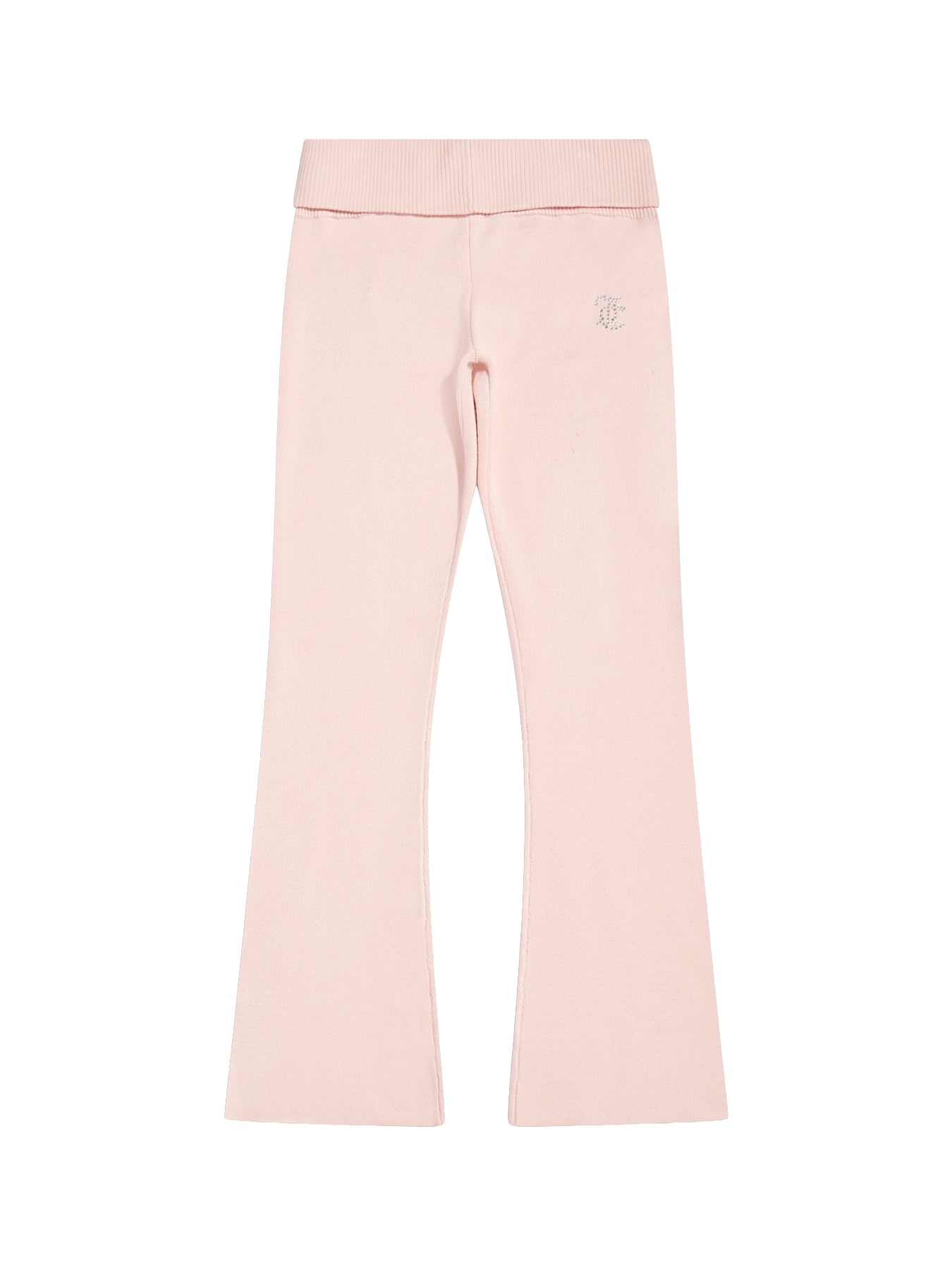 Knitted Turn-Over Waist Joggers - Lotus
