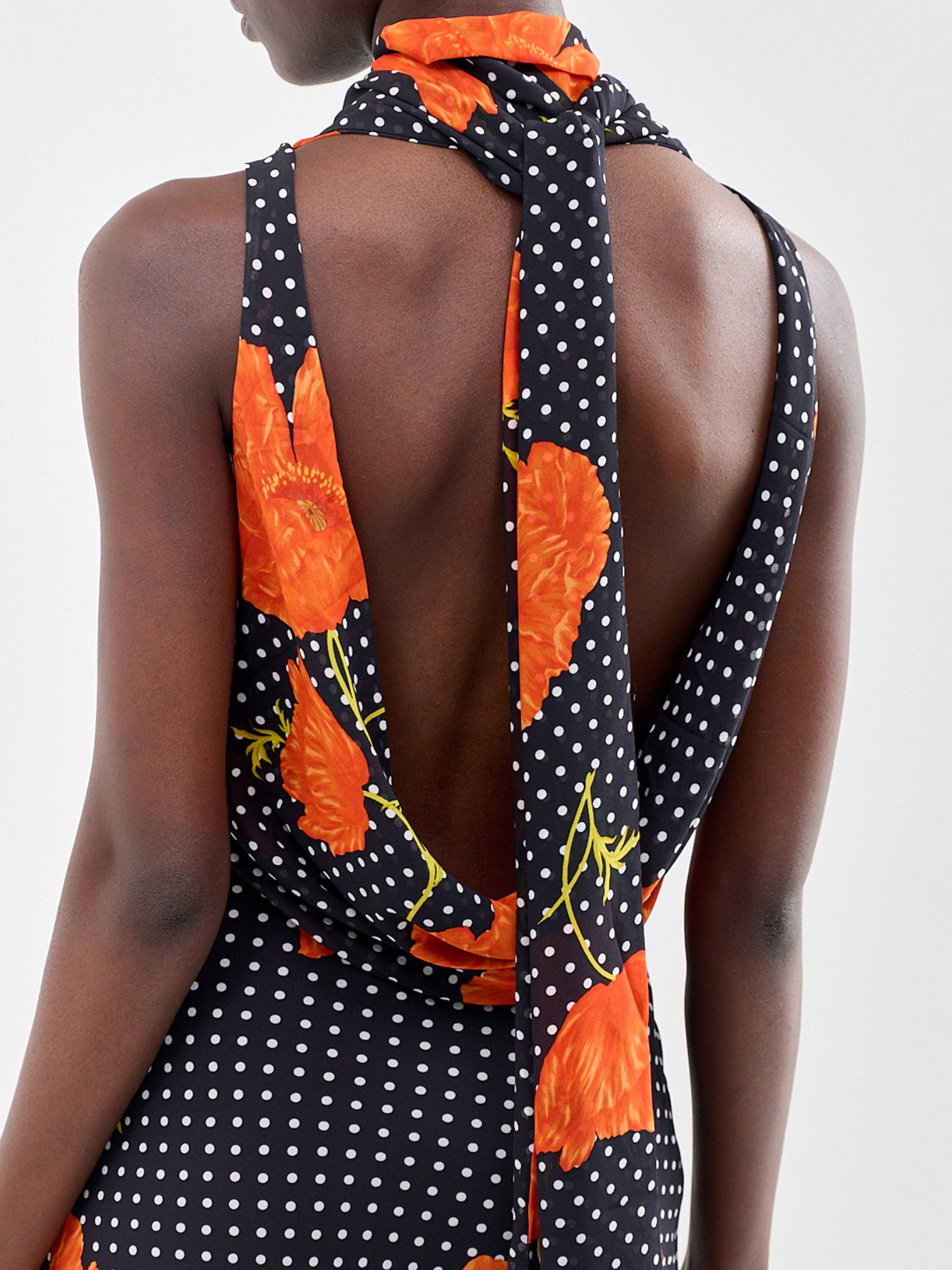 Black Poppy Sophie Maxi Dress Black