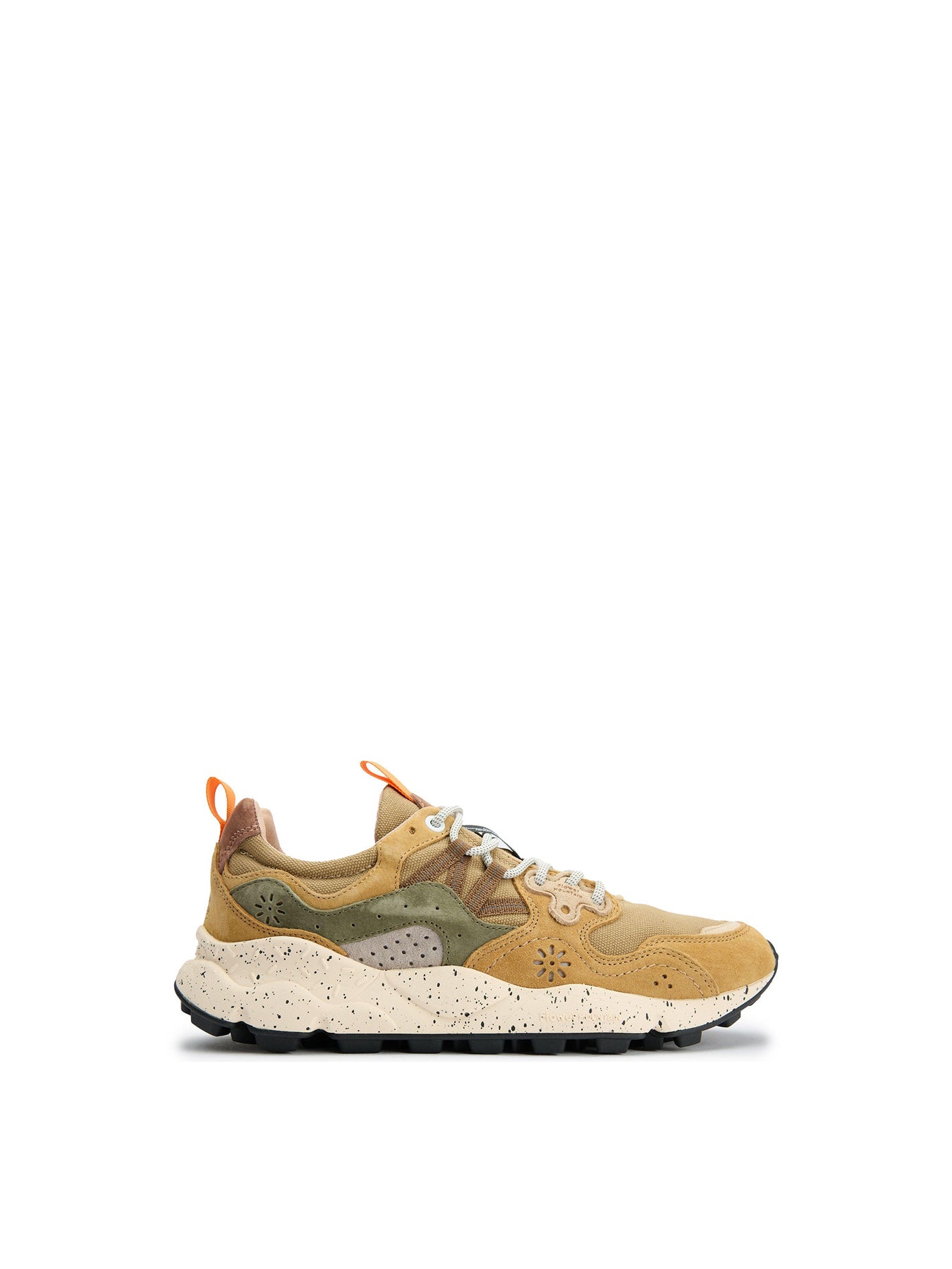 Yamano 3 Suede Trainers Beige