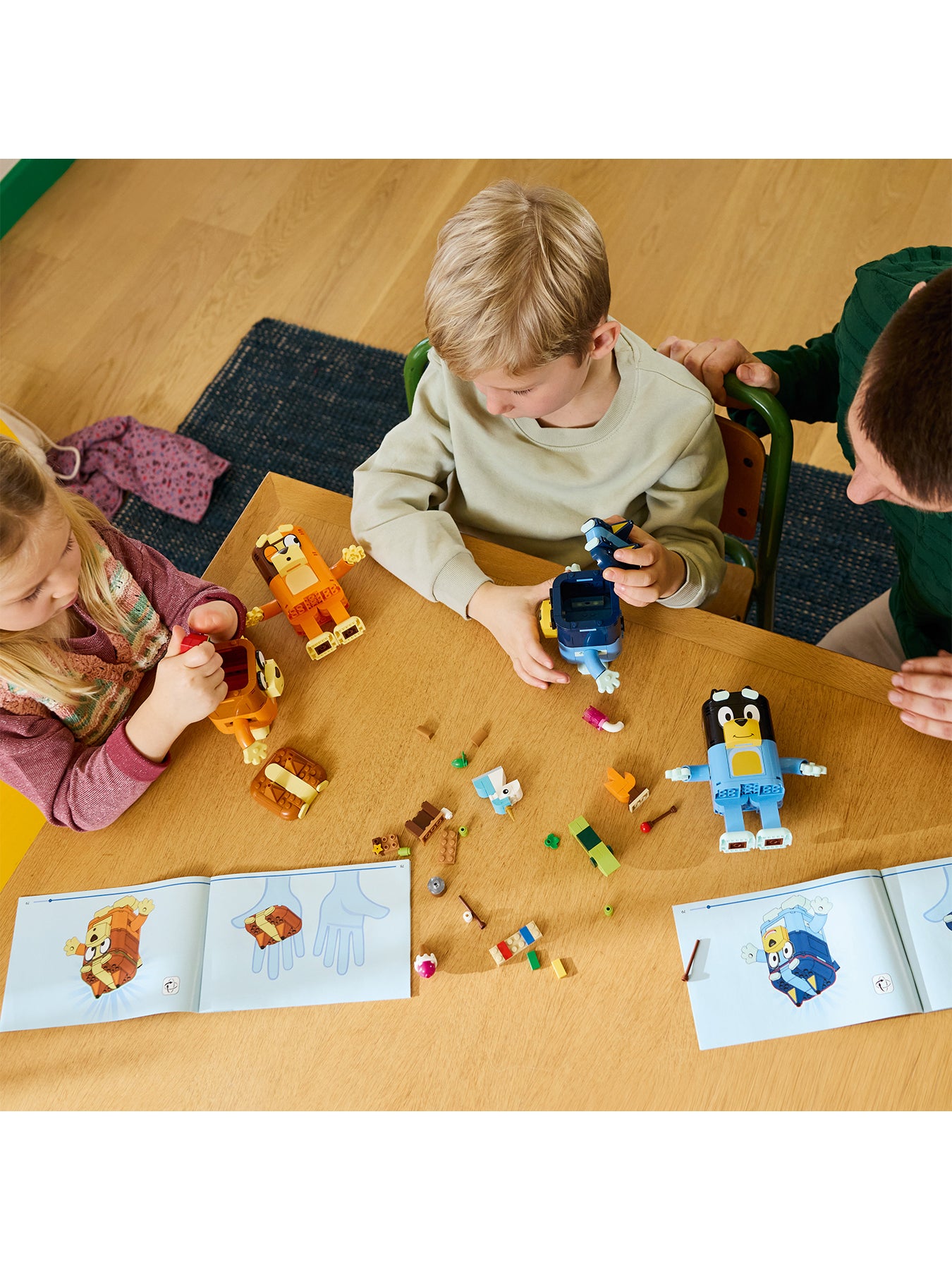 Brick Built Bluey Family 11217