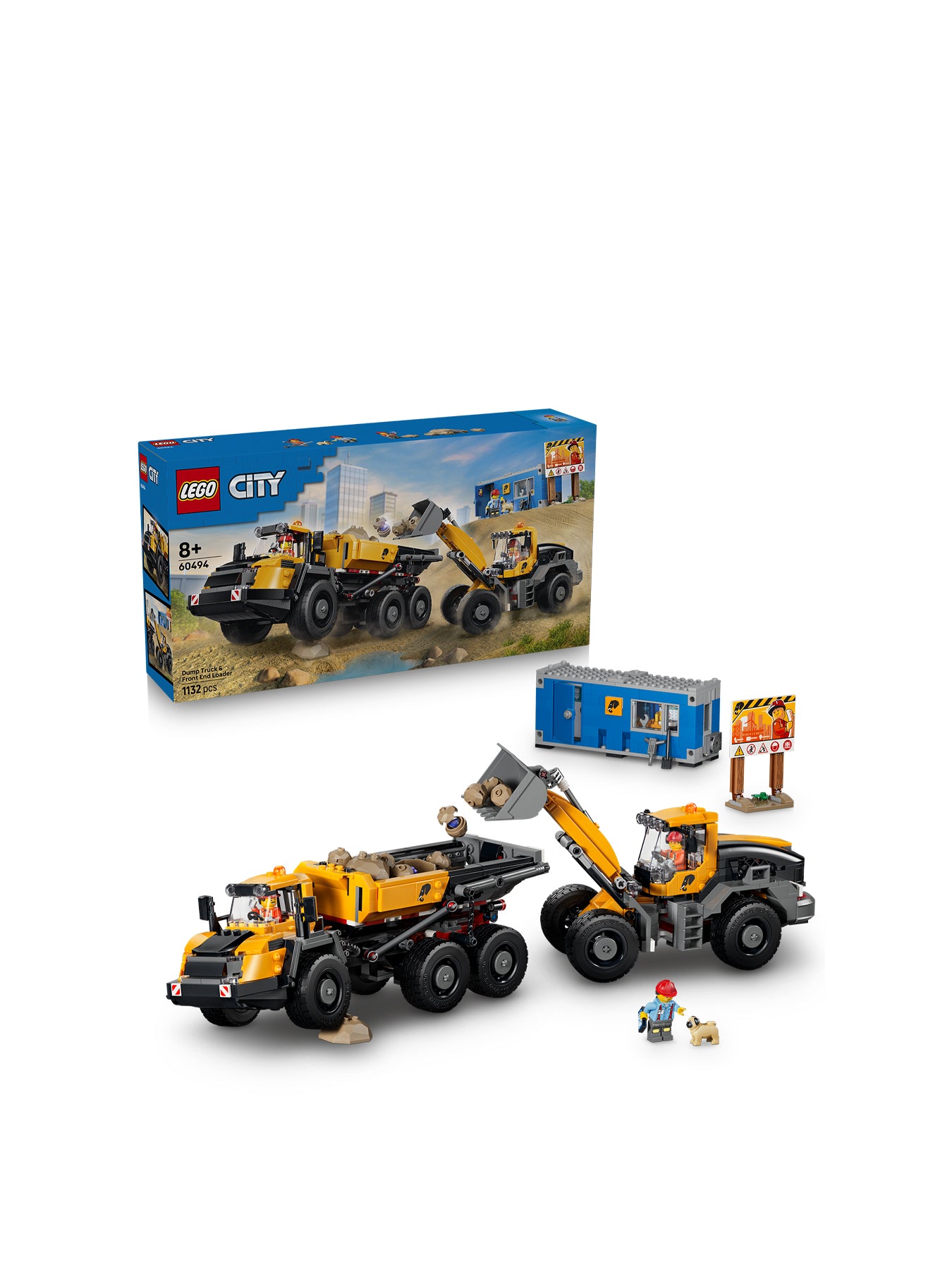 Dump Truck & Front End Loader 60494