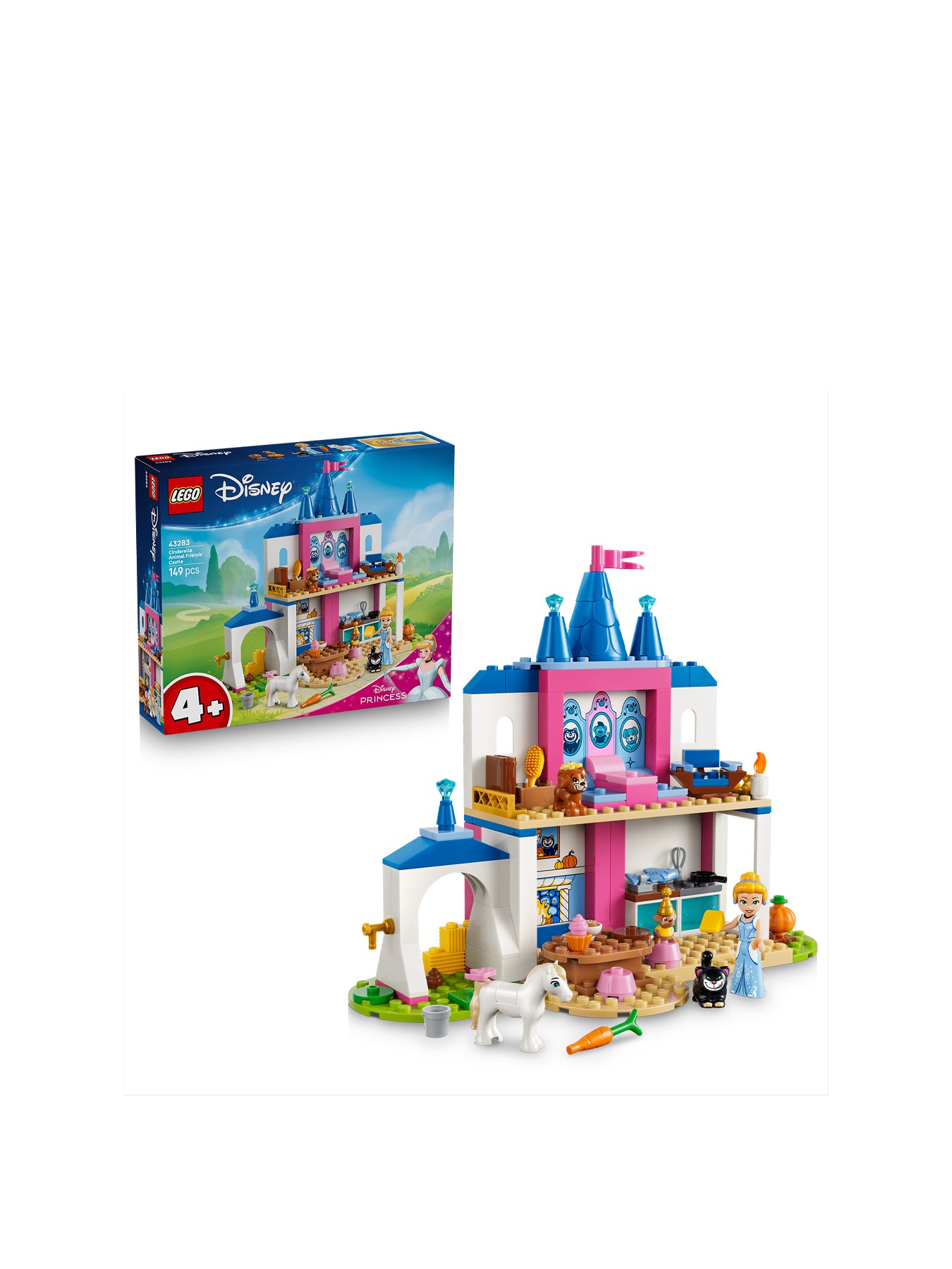 Cinderella Animal Friends Castle 43283