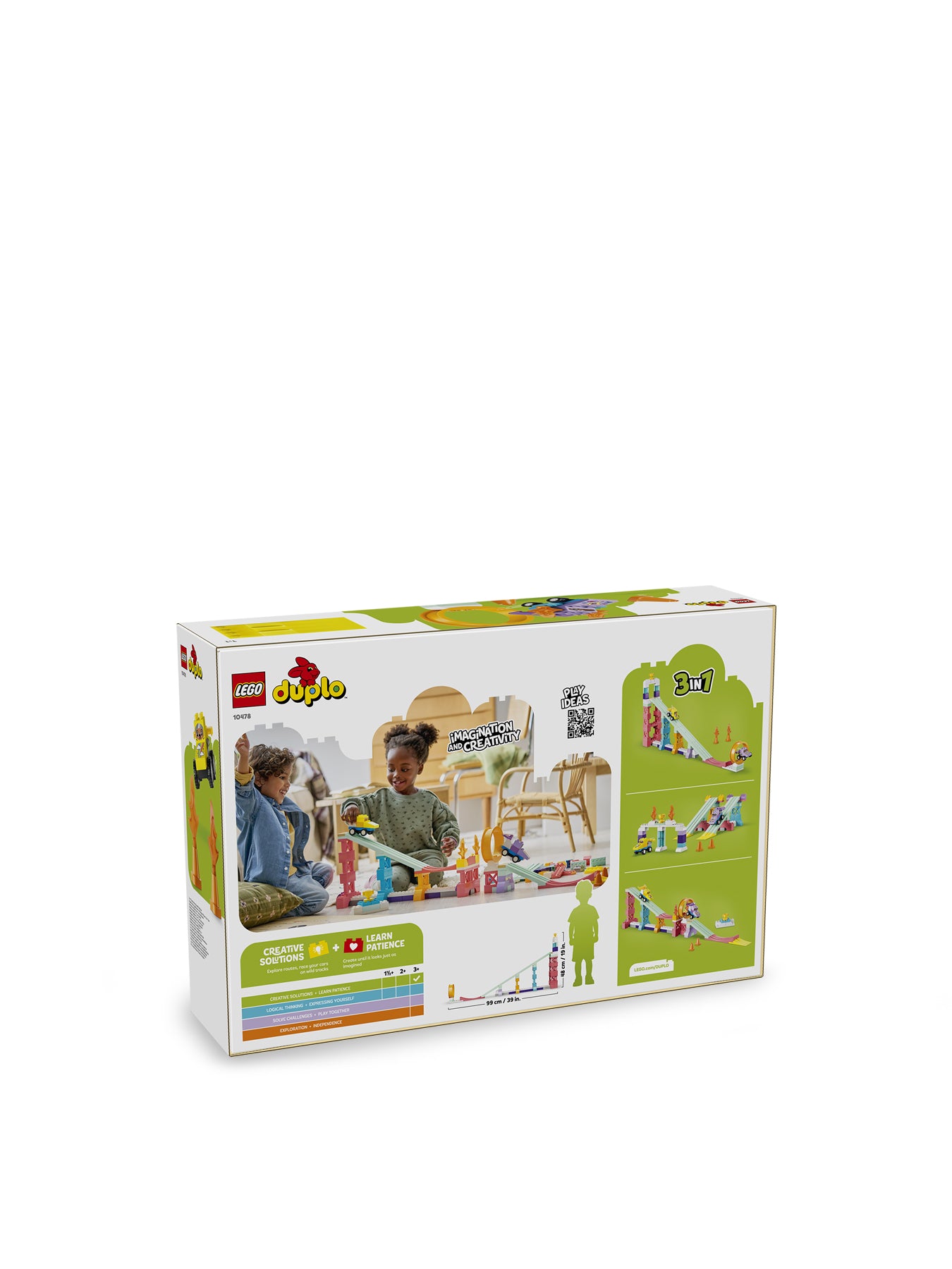 3 In 1 Creative Ramps With Vehicles 10478