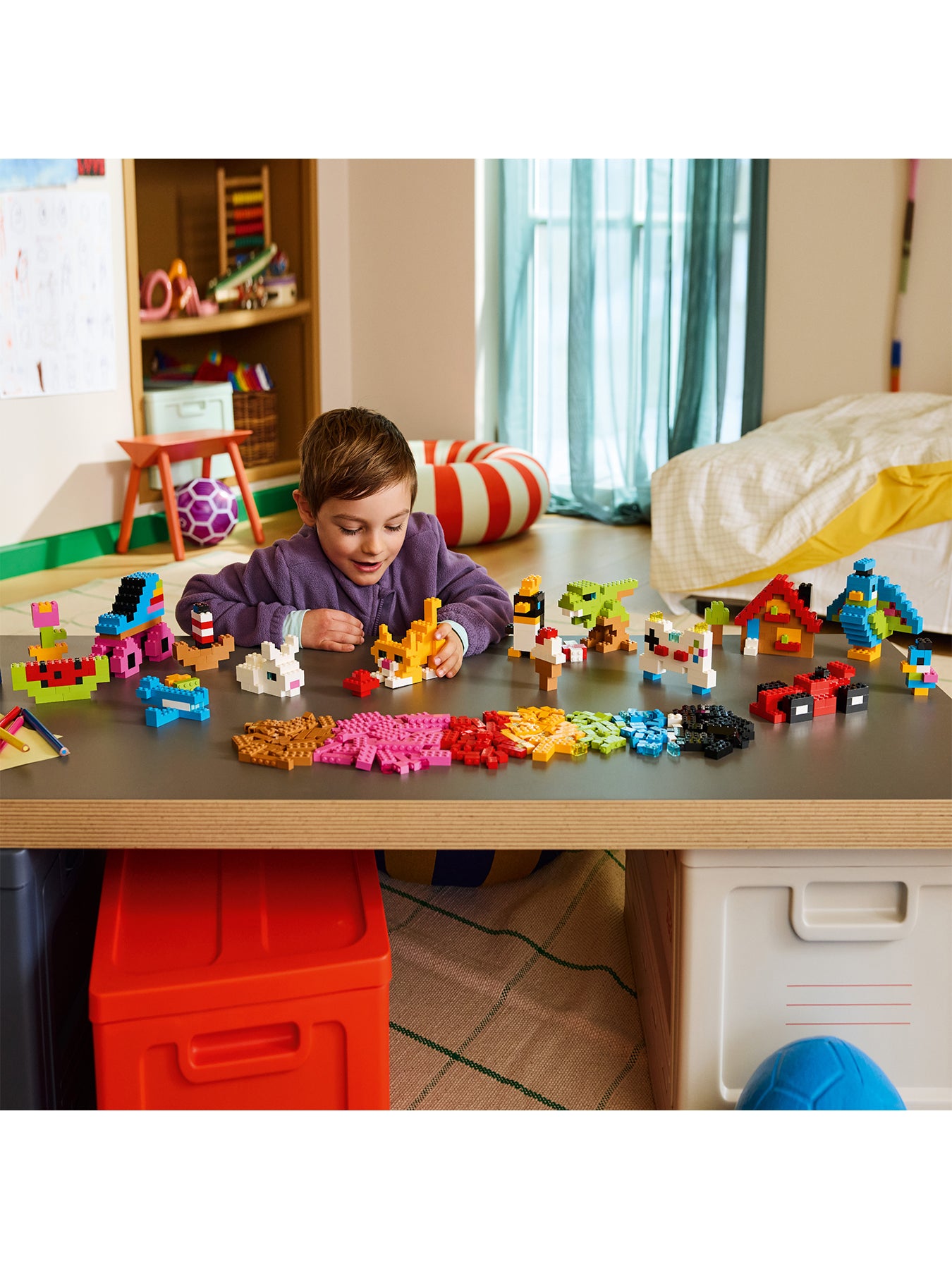 Creative Colourful Bricks 11045