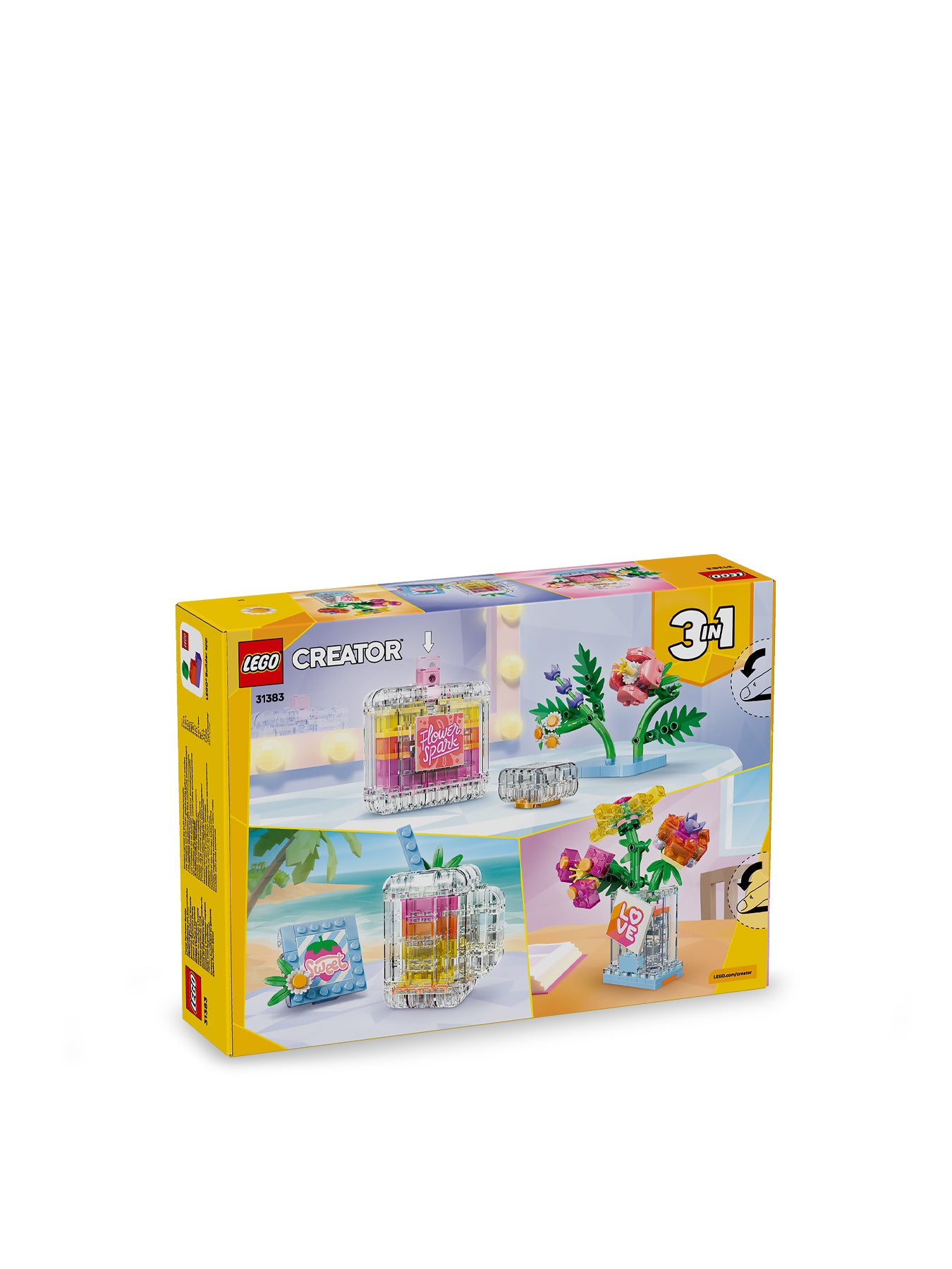 Floral Decor Perfume Bottle 31383