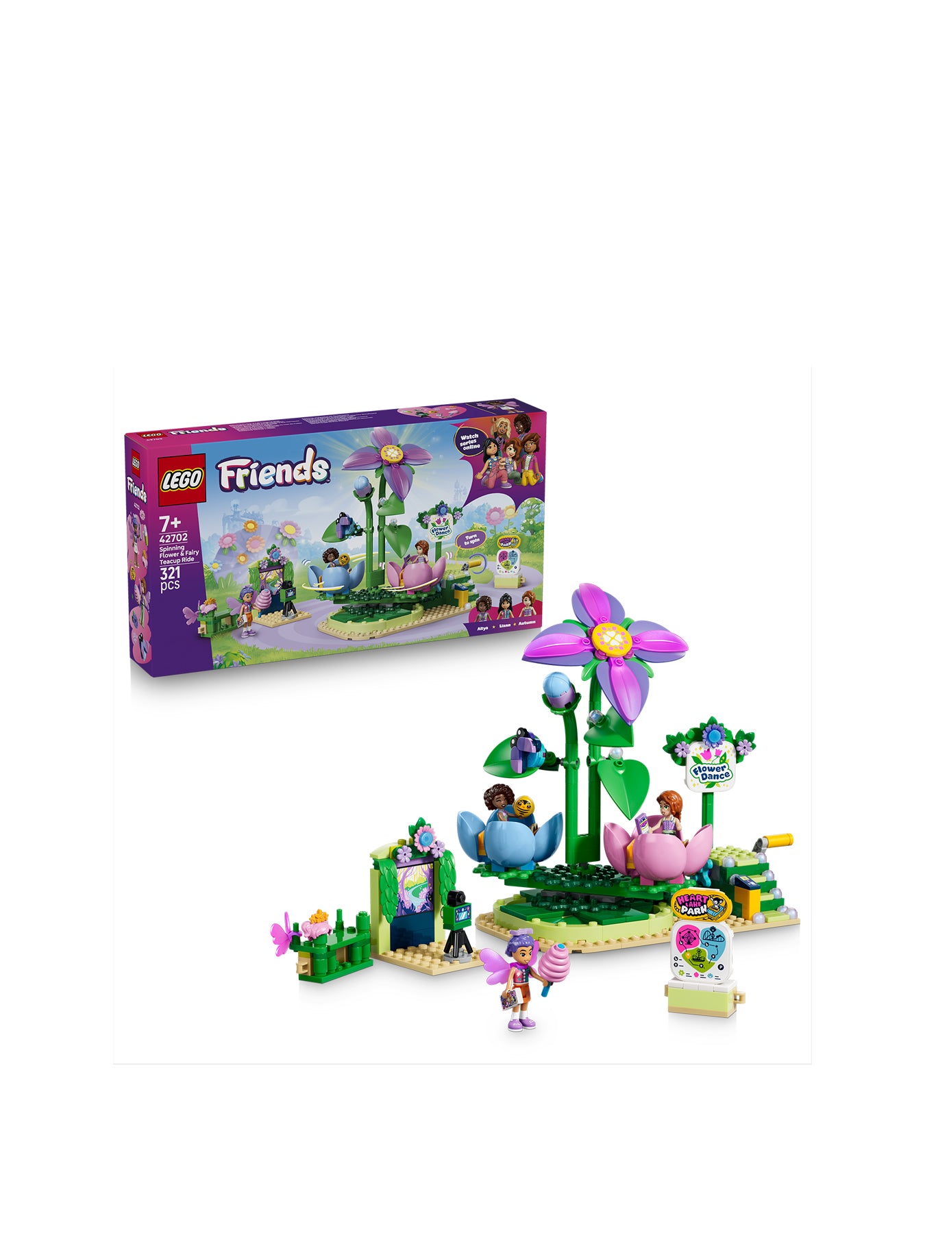 Spinning Flower & Fairy Teacup Ride 42702