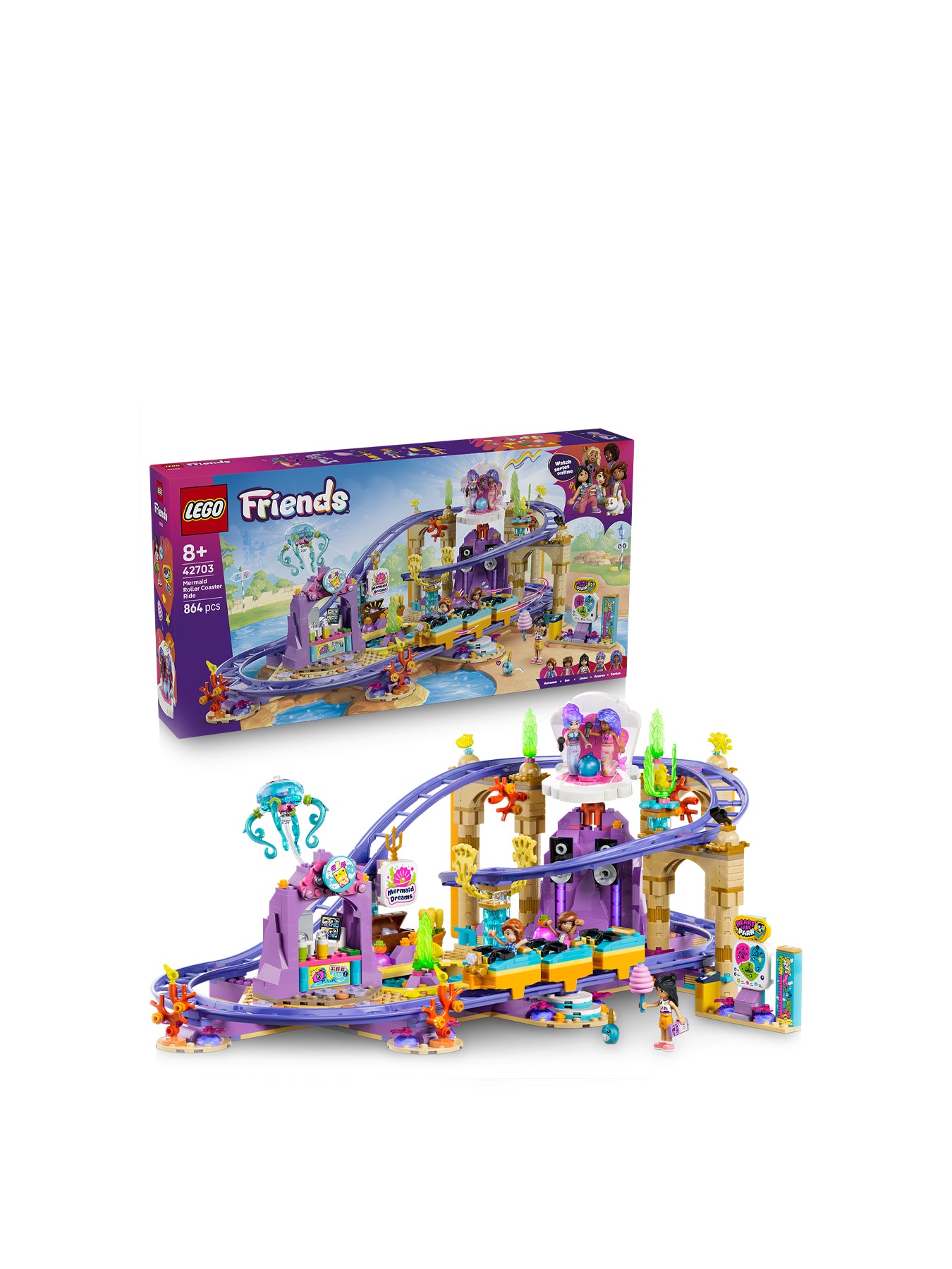 Mermaid Roller Coaster Ride 42703
