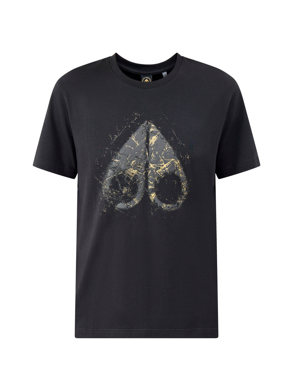 Gold Icebreak Logo T-Shirt Black