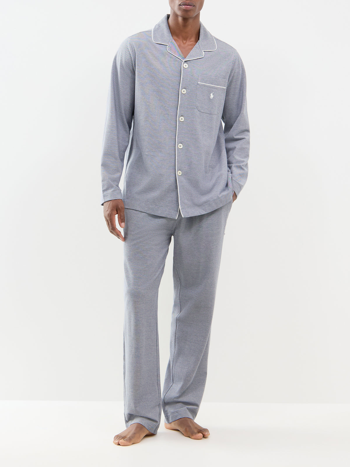 Cotton Pyjama Set - Newport Navy