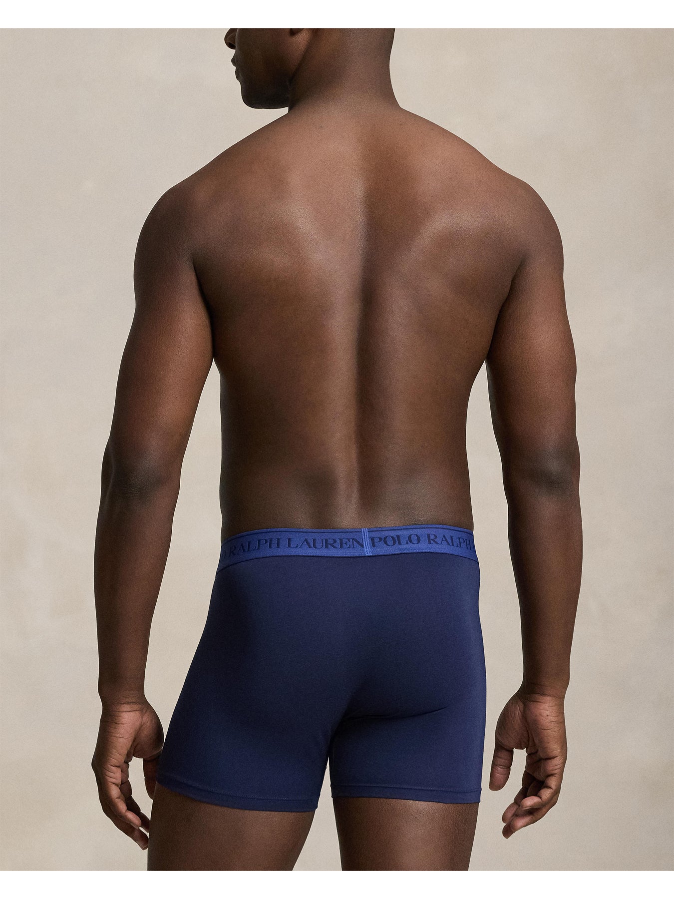 3 Pack Contrast Waistband Boxer Briefs Multi