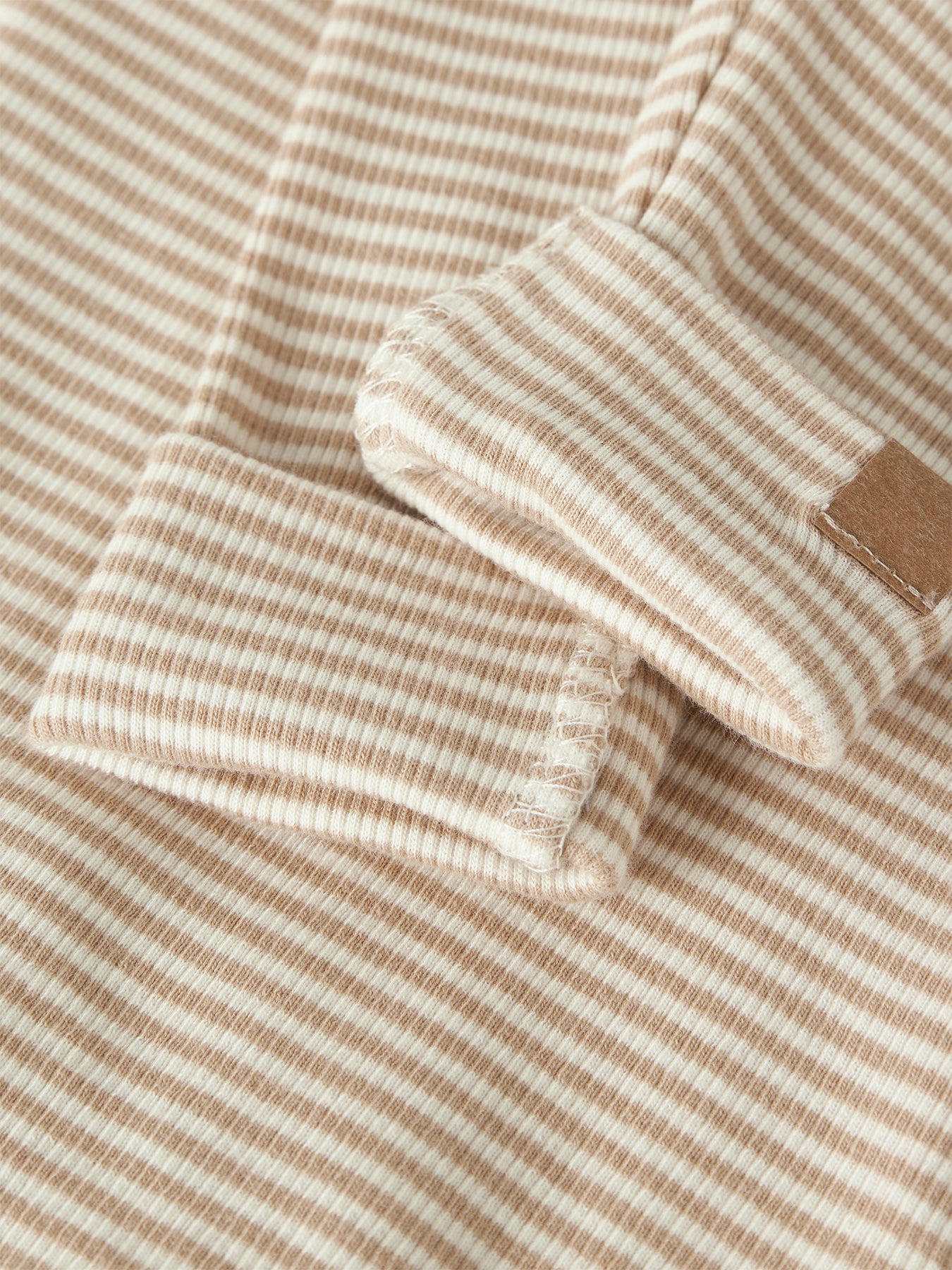 Baby Organic Cotton Leggings Beige