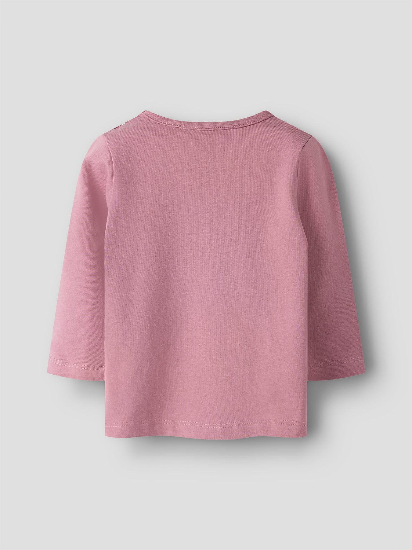 Baby Organic Cotton Lua Long Sleeve Top Pink