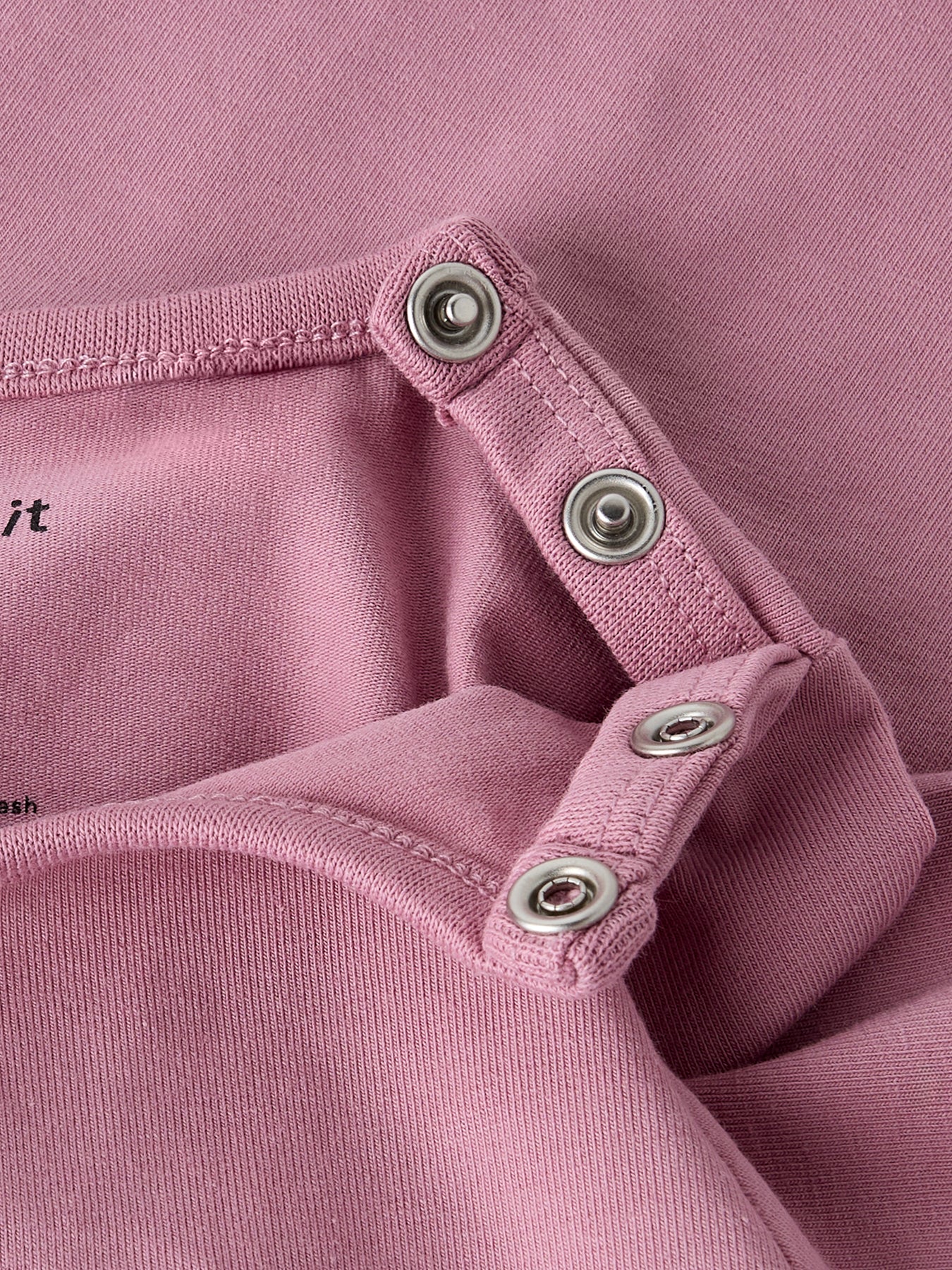 Baby Organic Cotton Lua Long Sleeve Top Pink