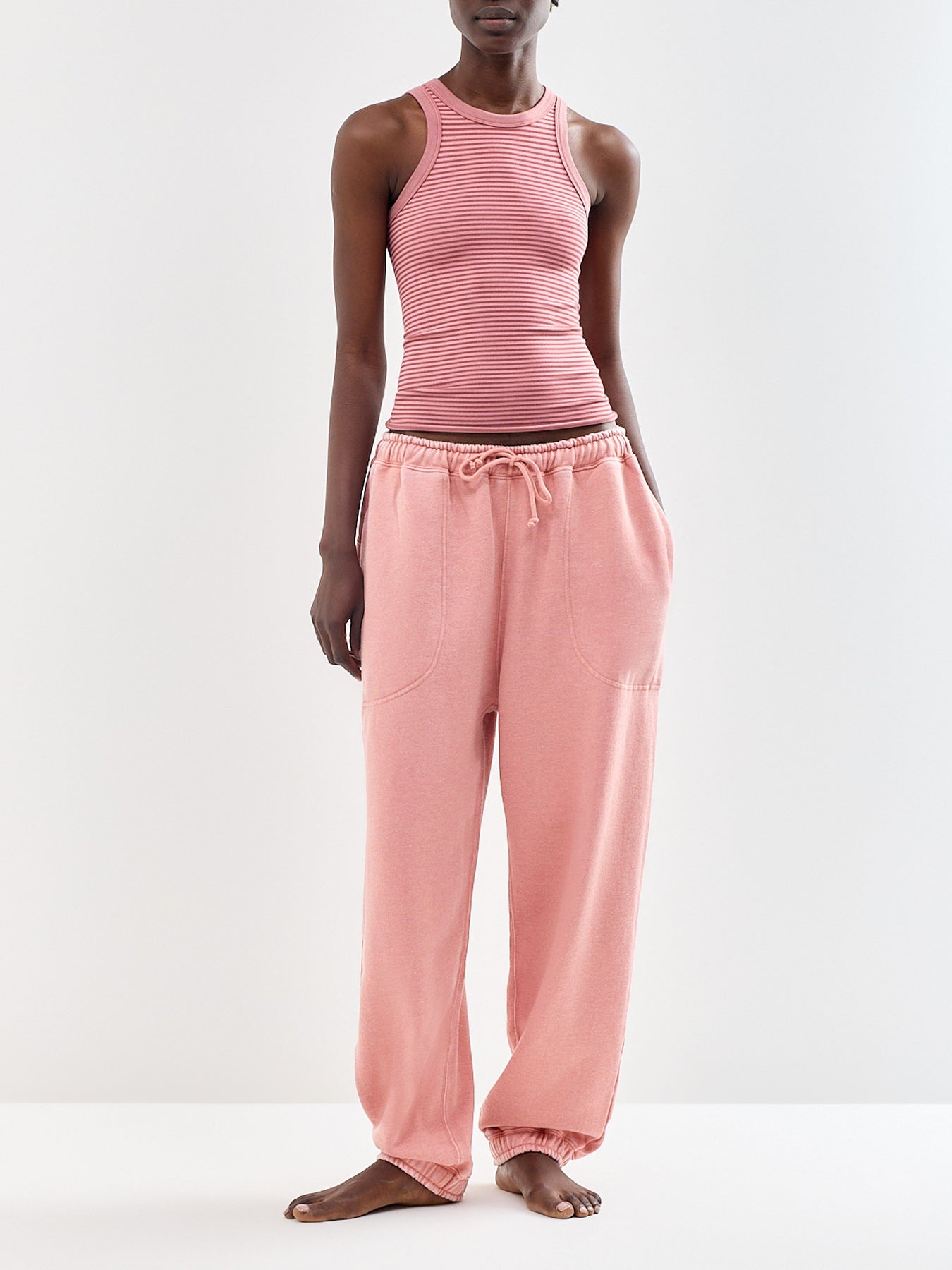 Slow It Down Joggers Pink