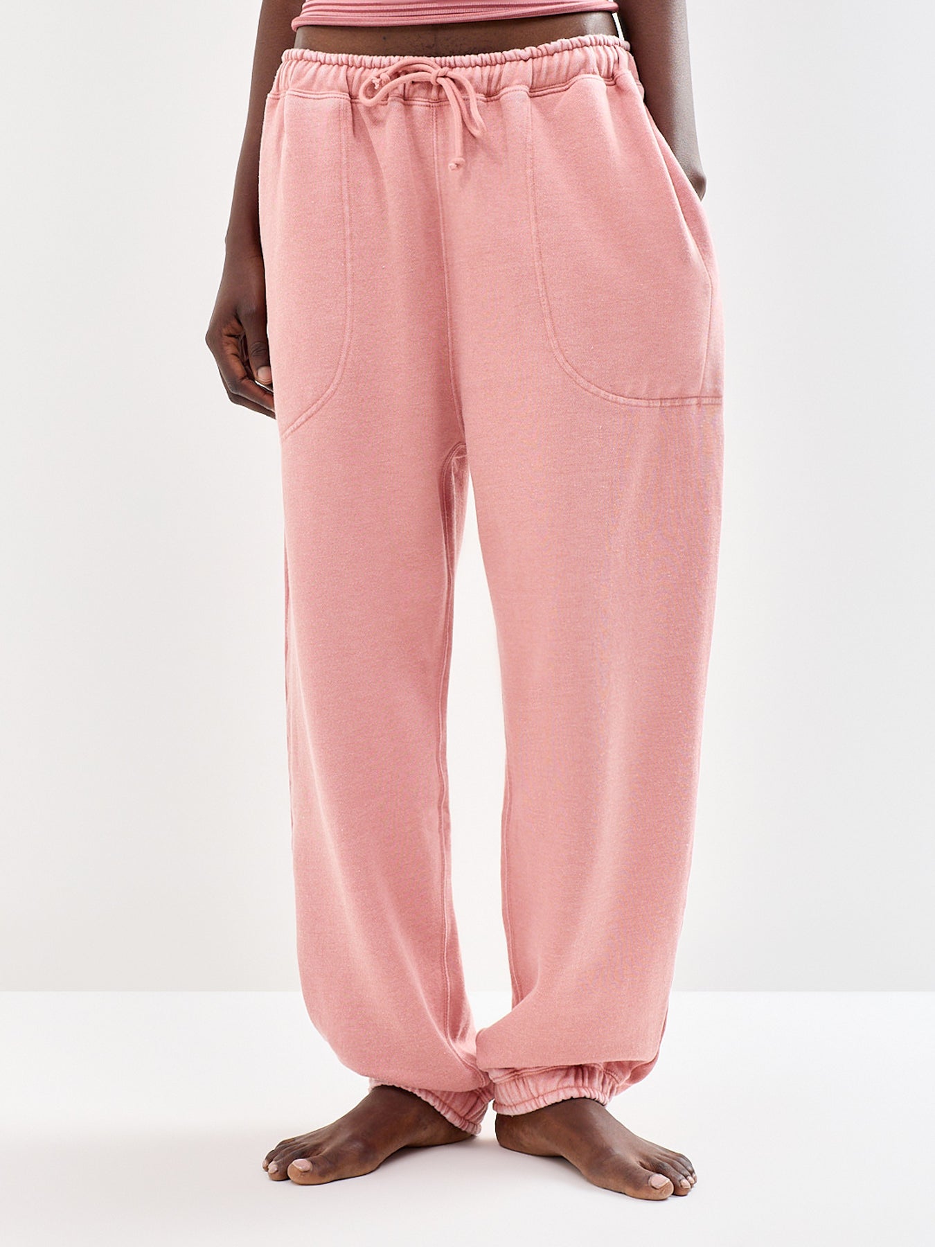 Slow It Down Joggers Pink