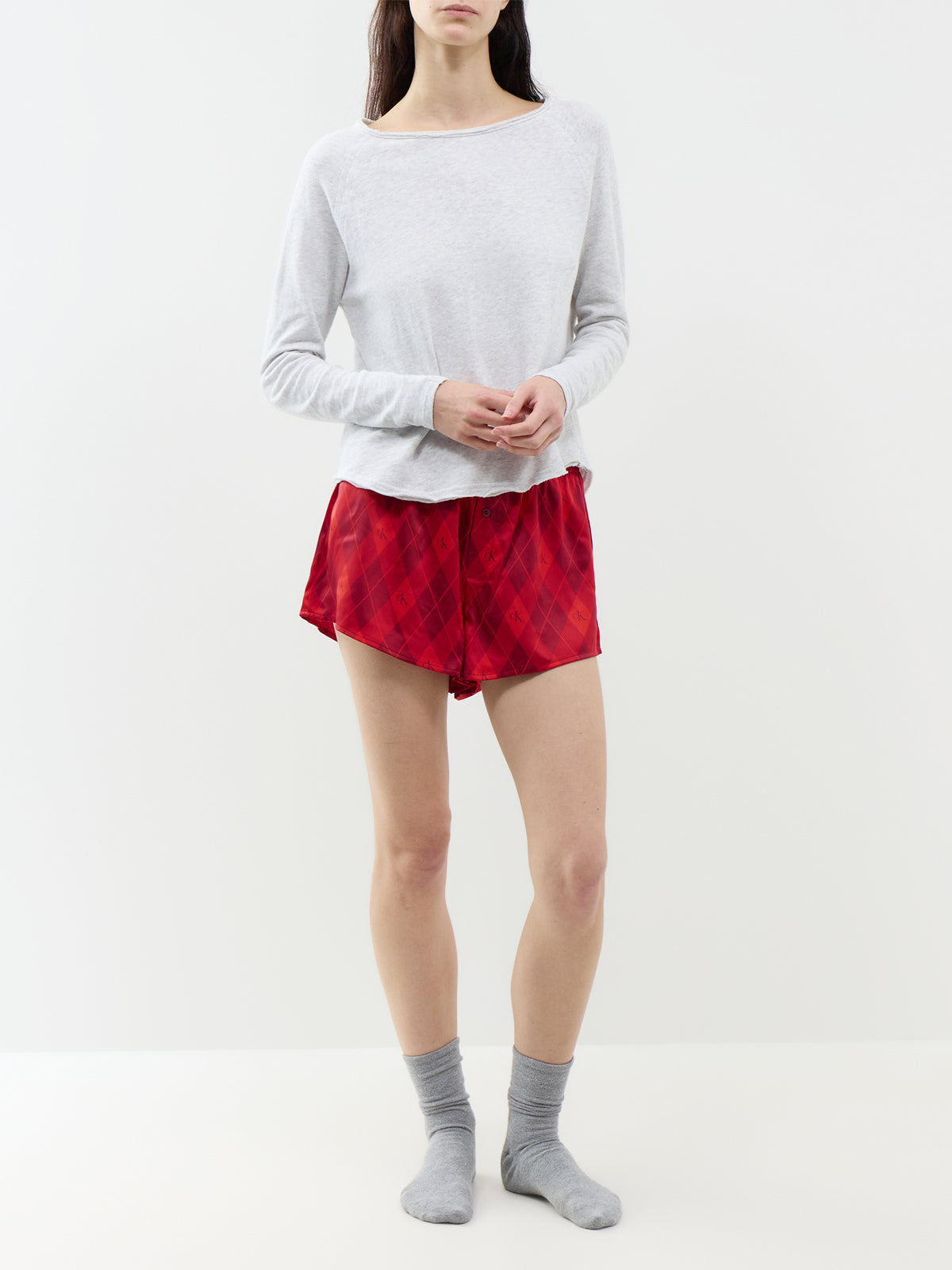 Satin Pyjama Shorts