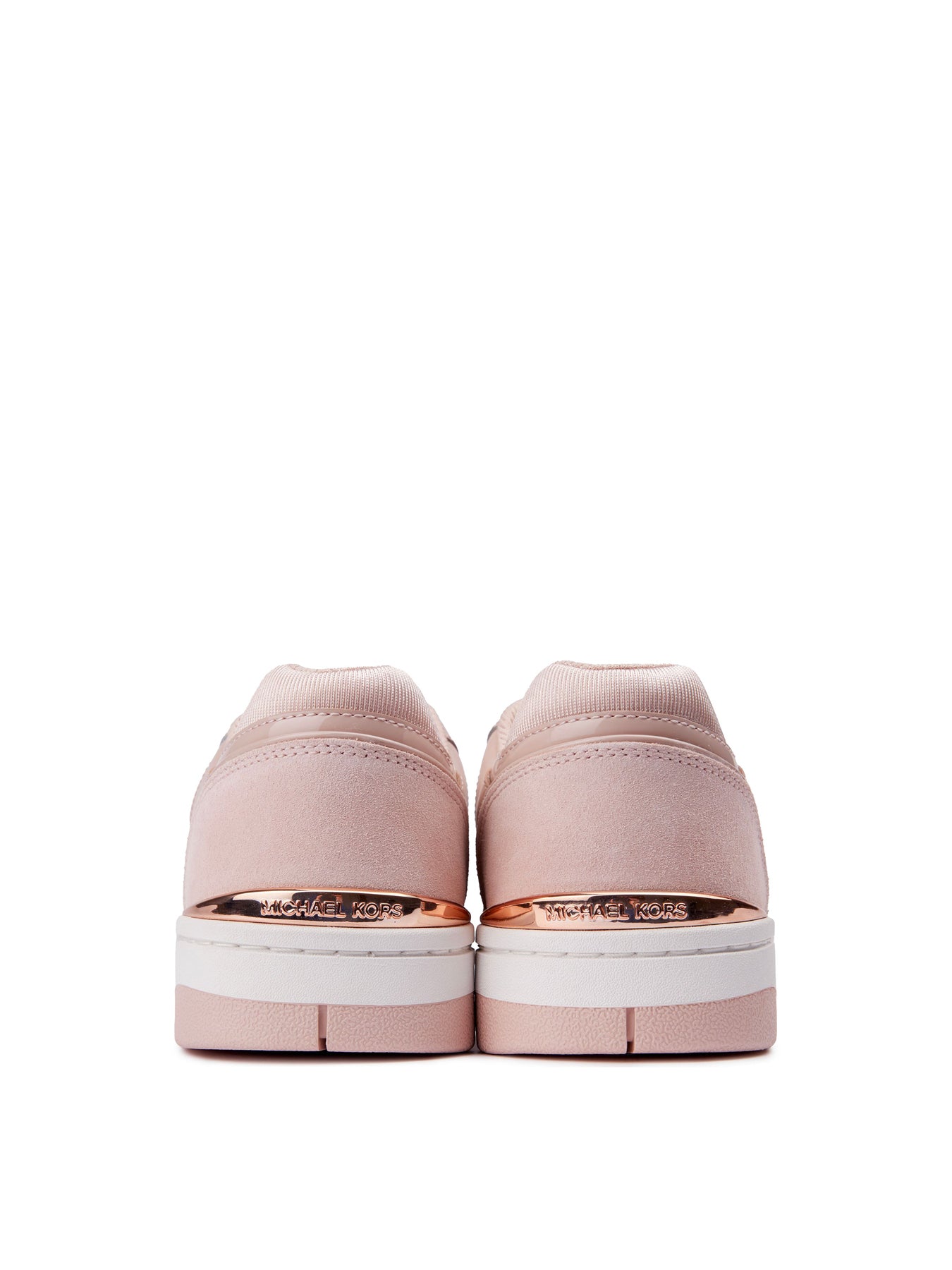 Rebel Leather Trainers Pink