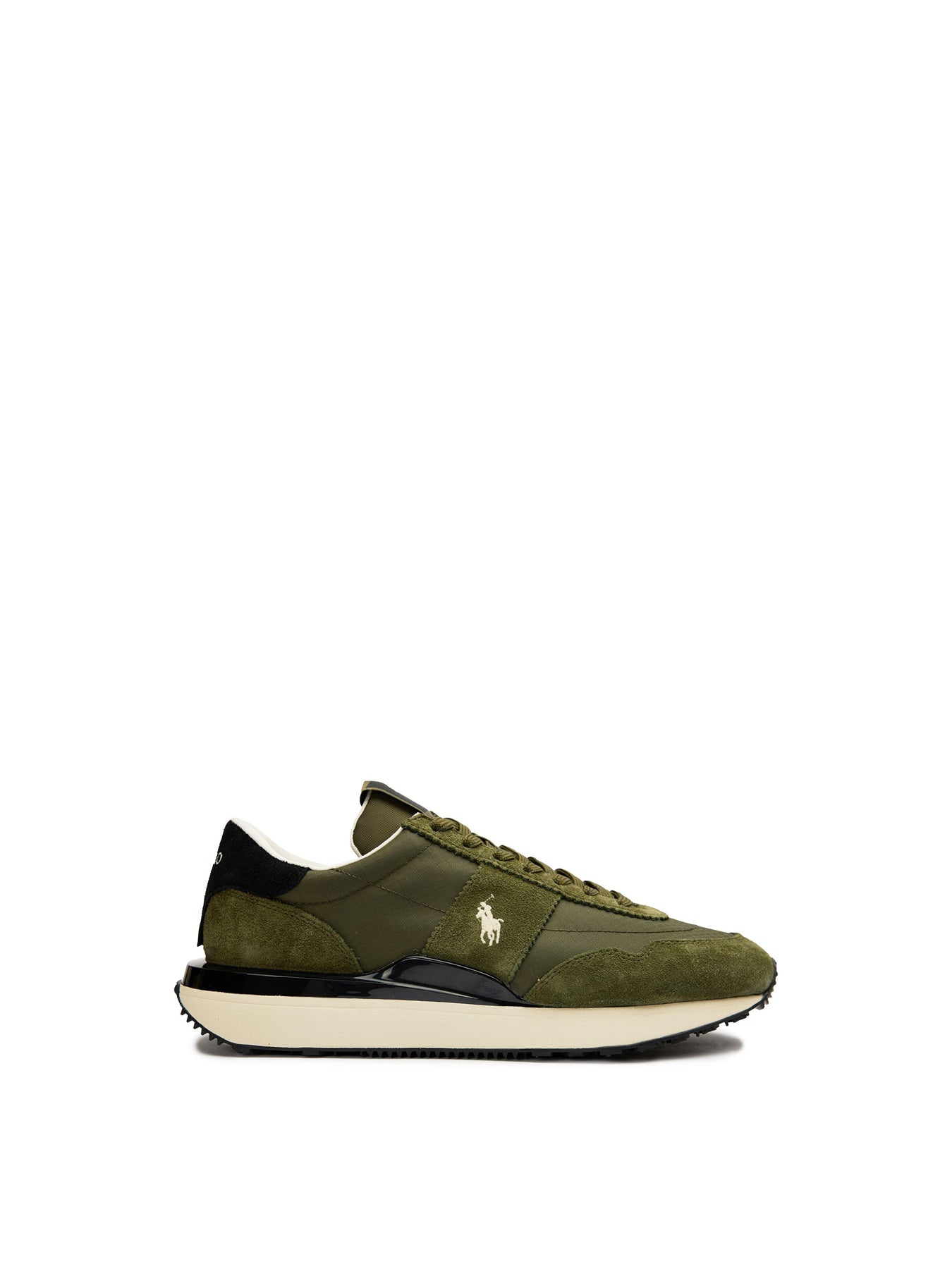 Train 89 Leather Trainers Green