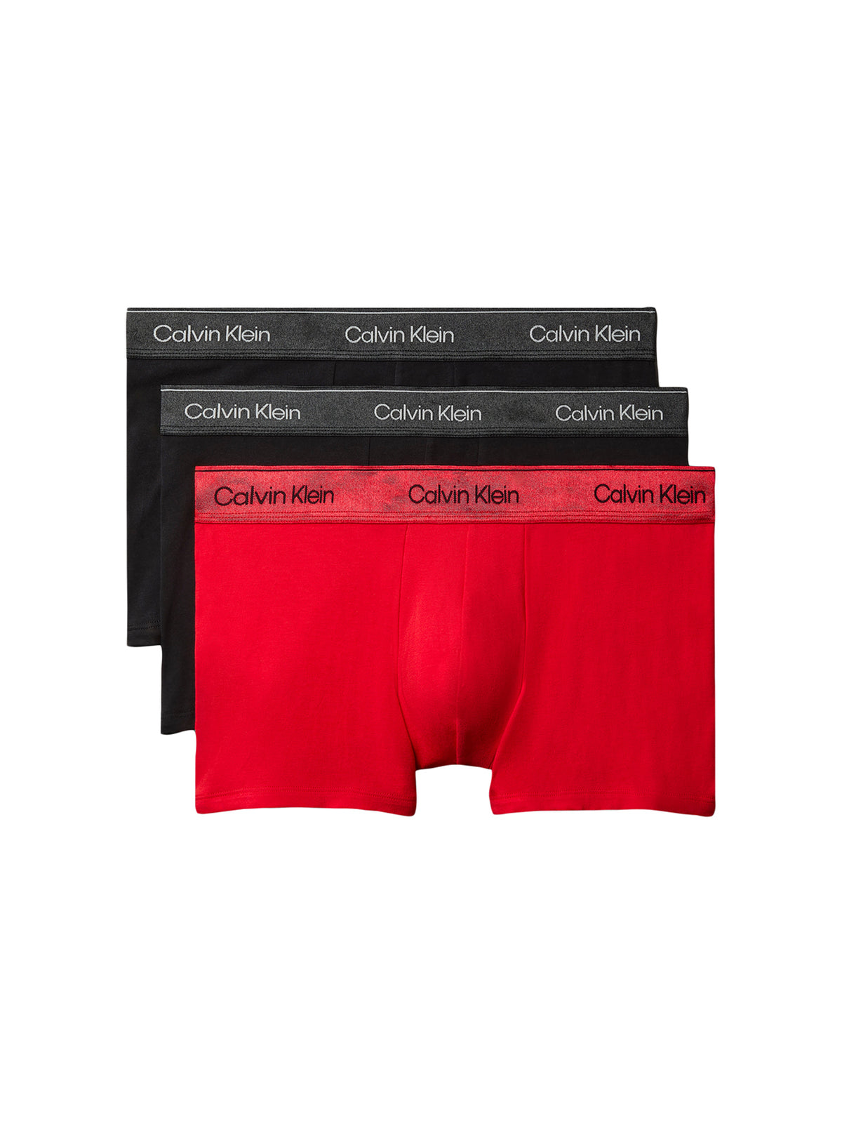 Cotton Stretch Icon 3-Pack Trunks - Multi