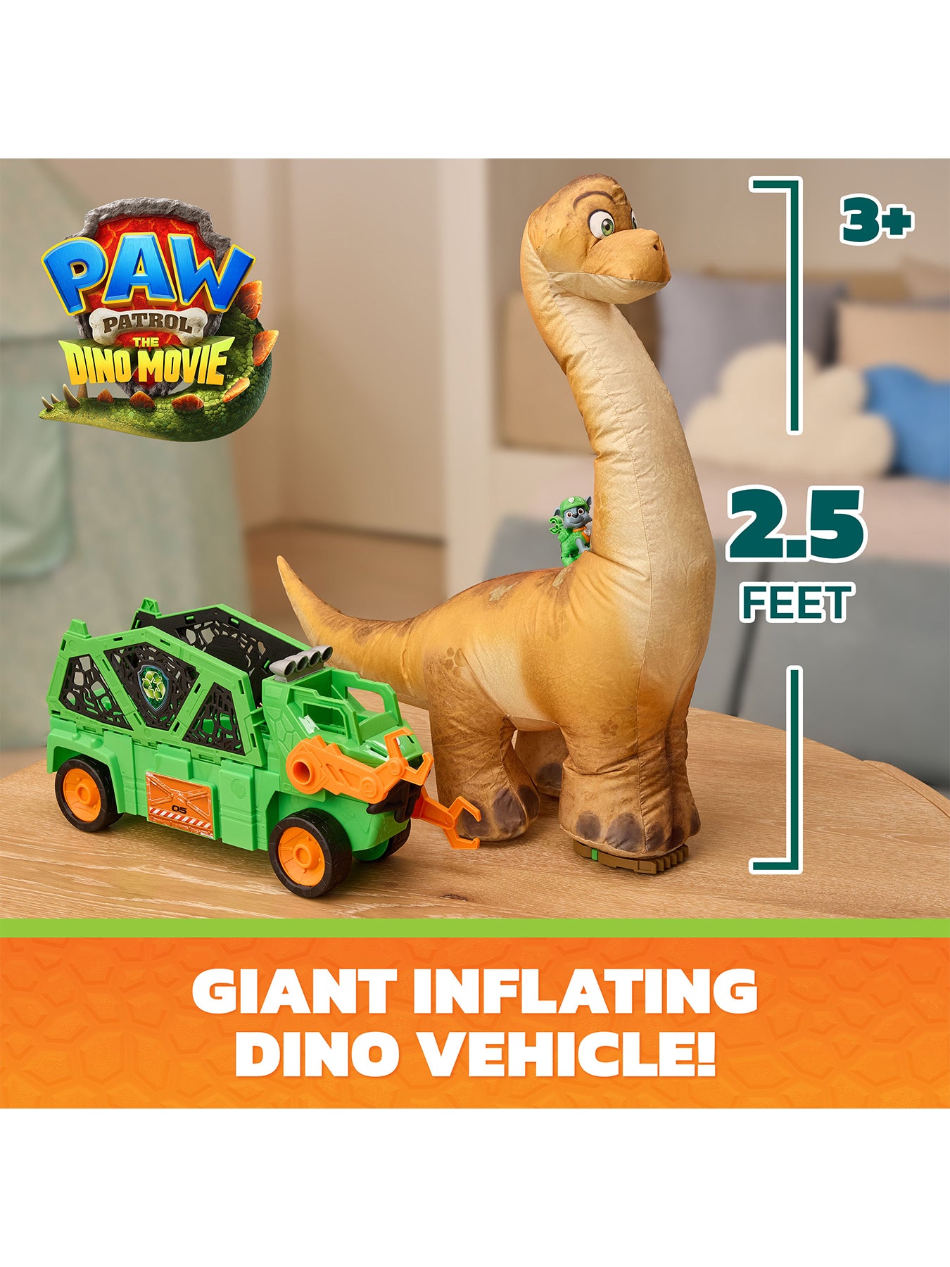 Megasaurus Dino Vehicle Figure