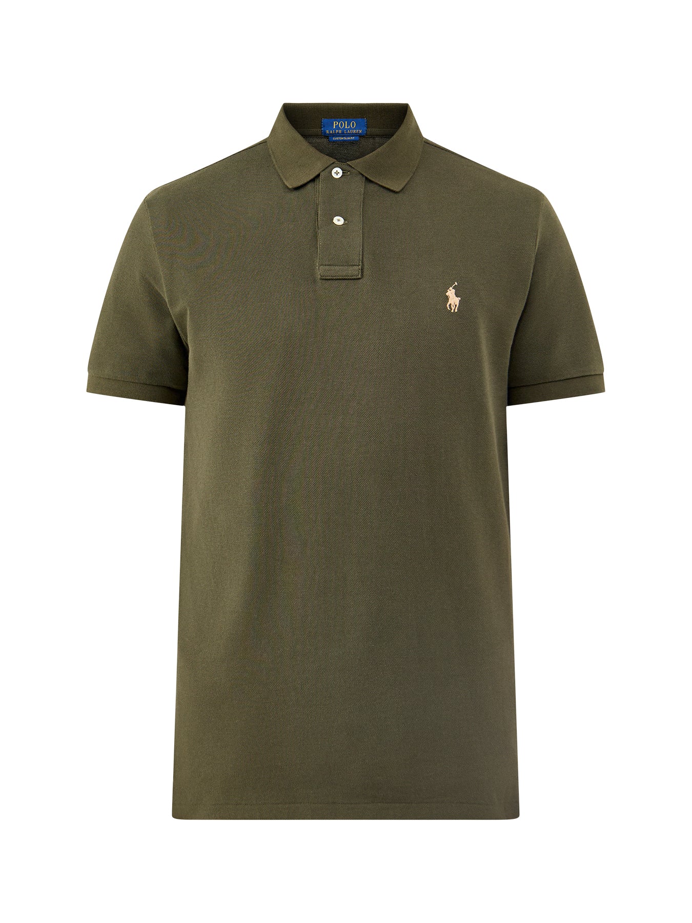 Custom Fit Polo Shirt Olive