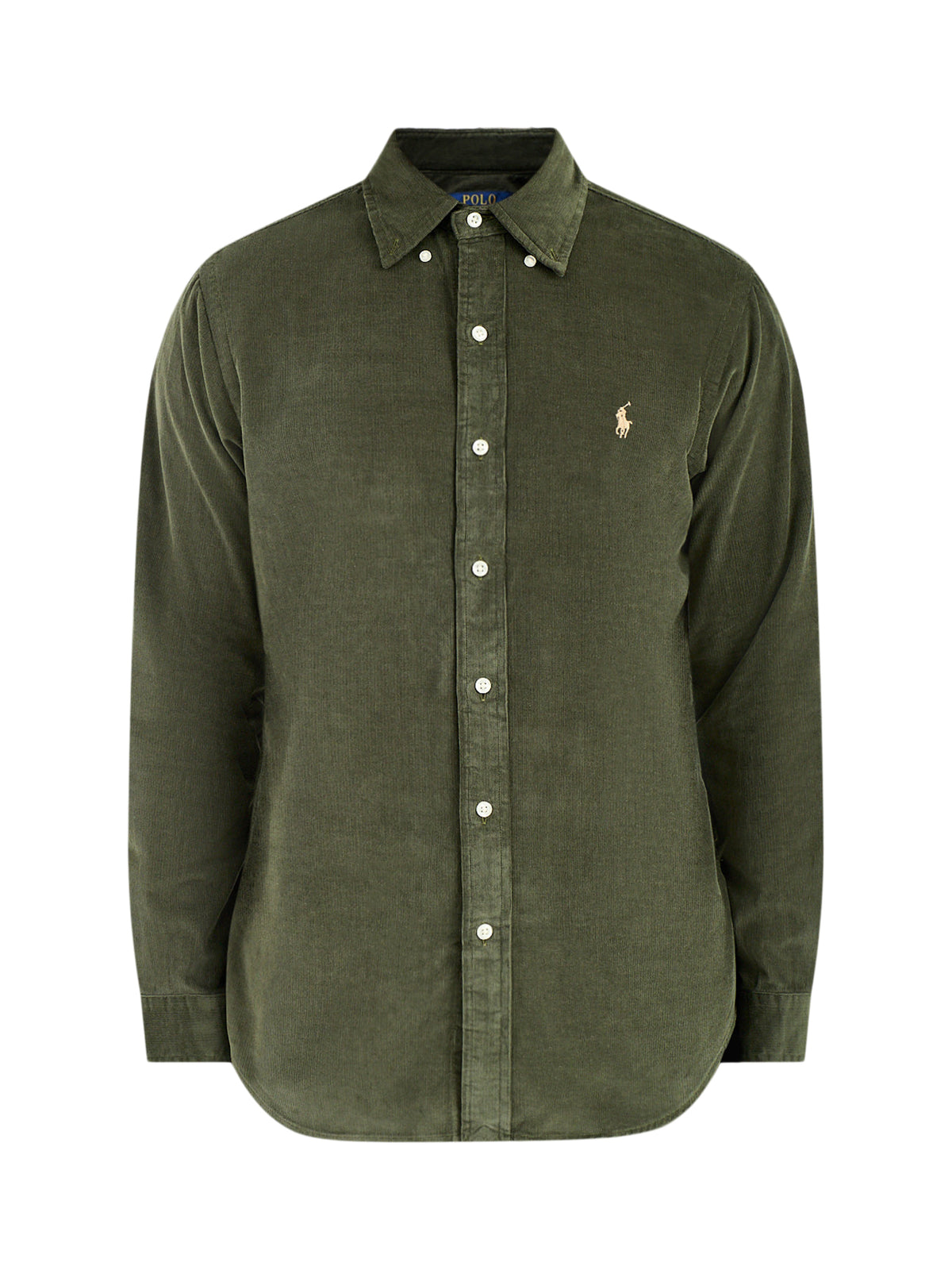 Men's Custom Fit Cotton Corduroy Shirt