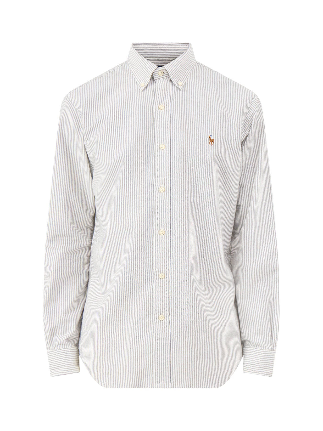 Custom Fit Stripe Oxford Shirt