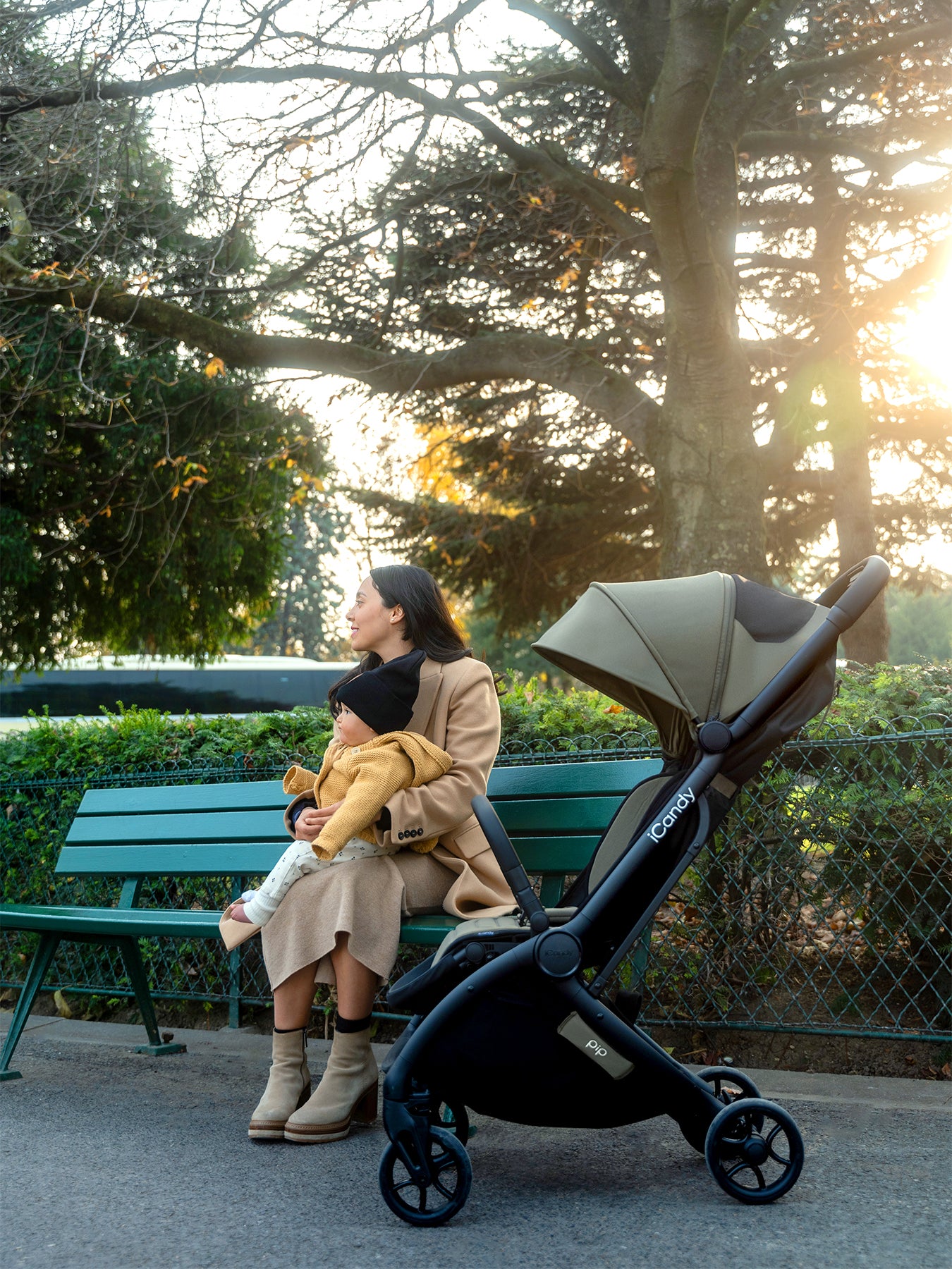 PIP Pushchair Green