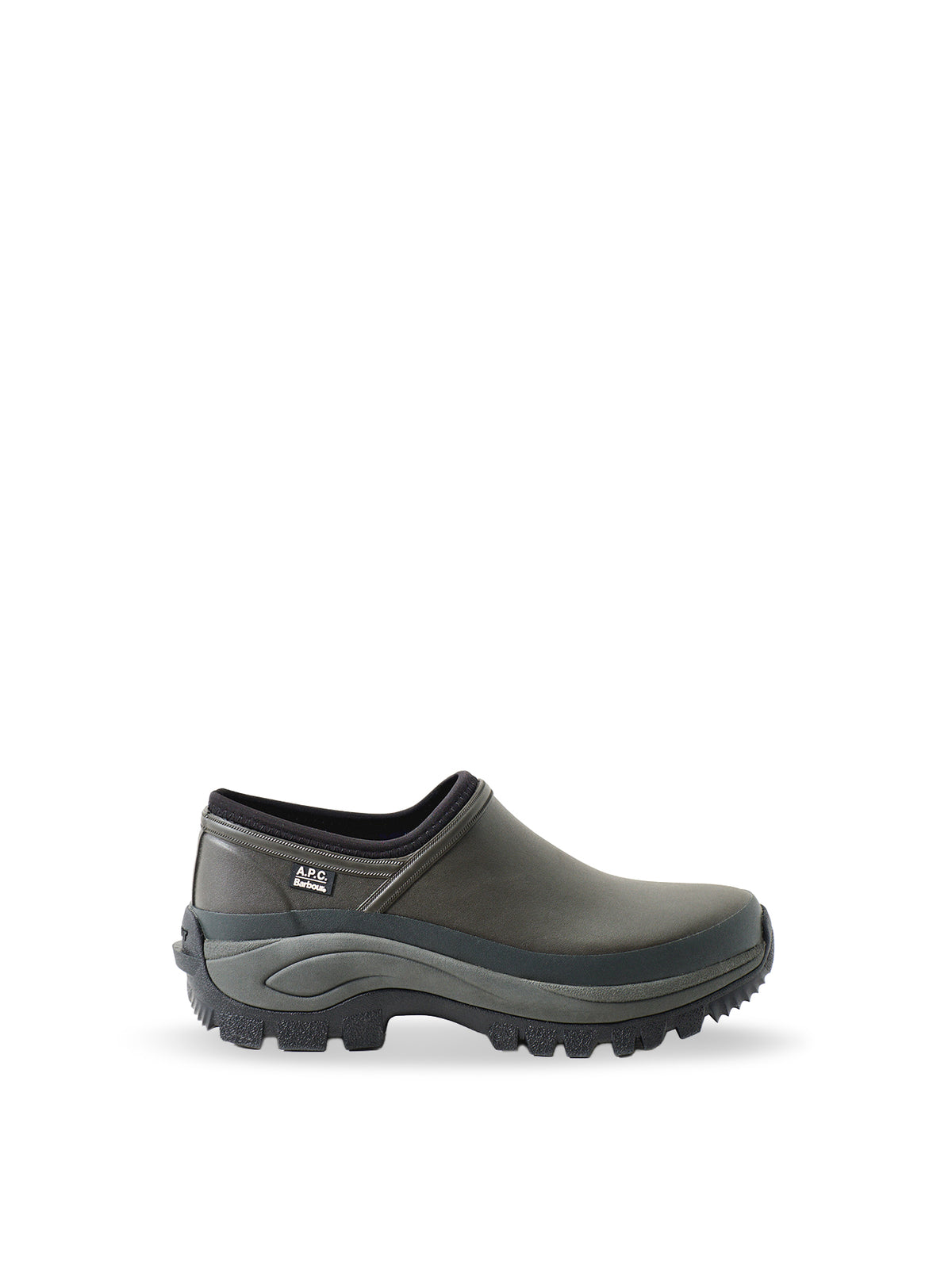 Barbour x APC Clog - Dark Sage