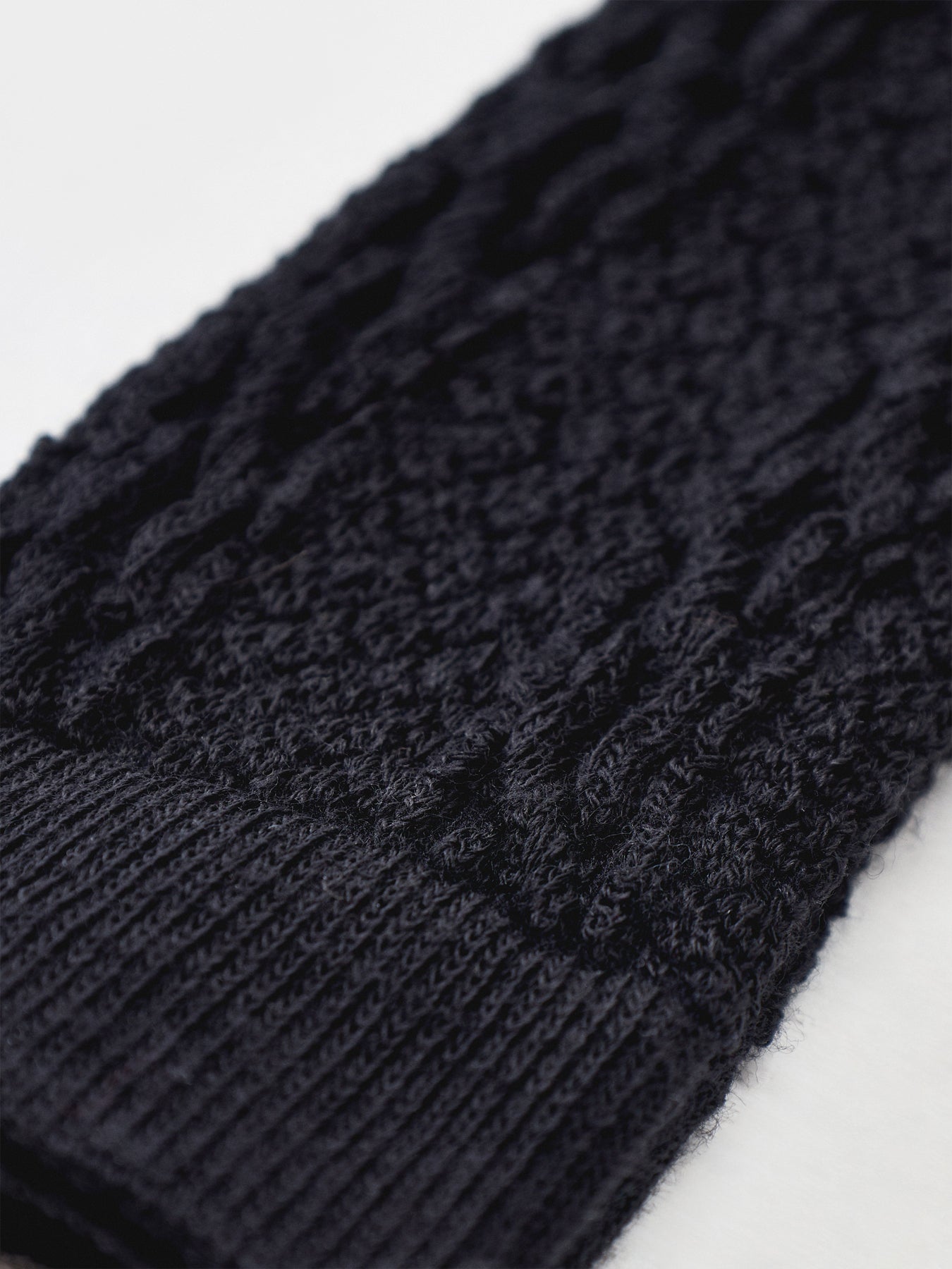 Virgin Wool Declivity Knee-High Socks