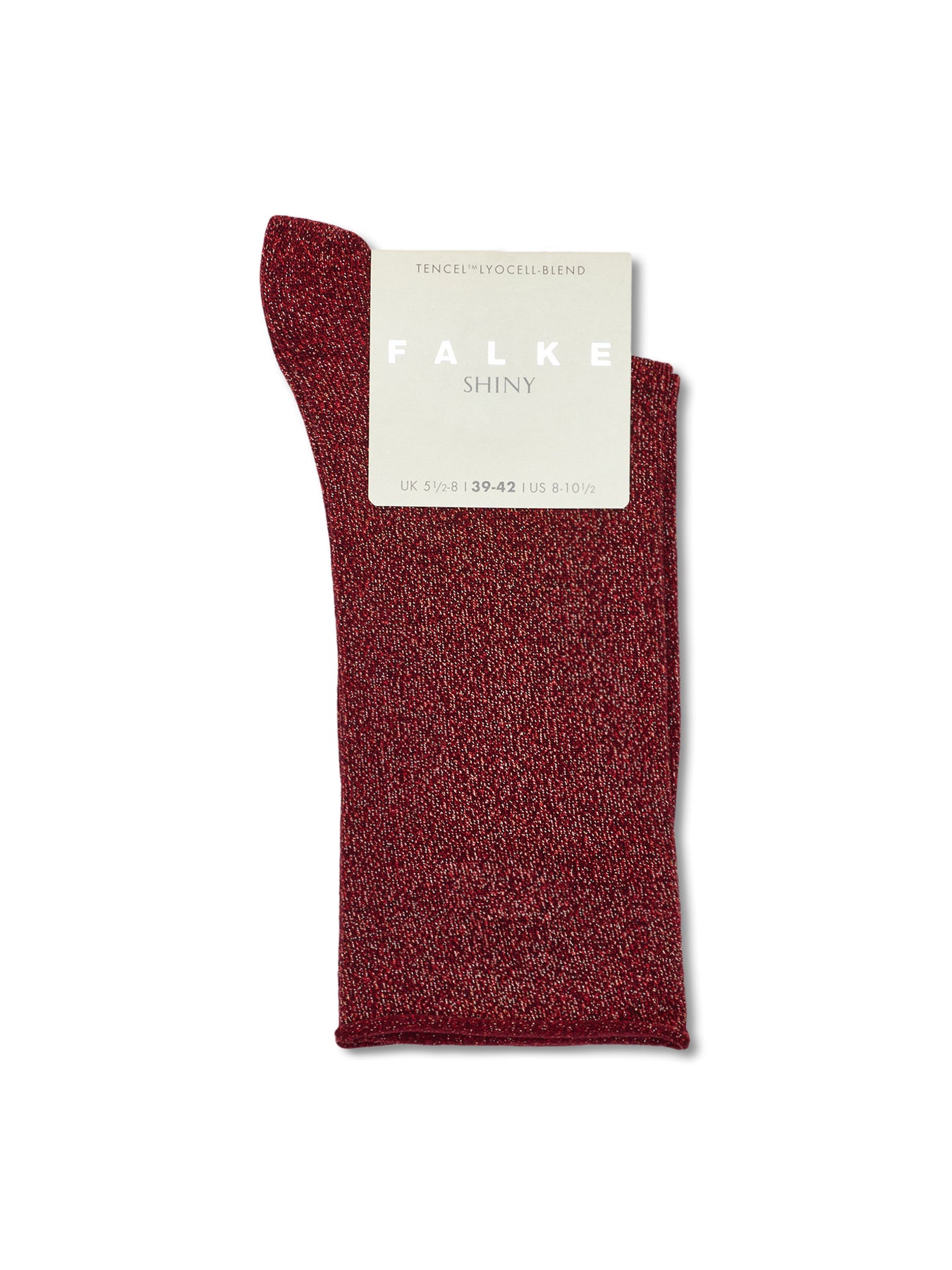 Shiny Socks Red