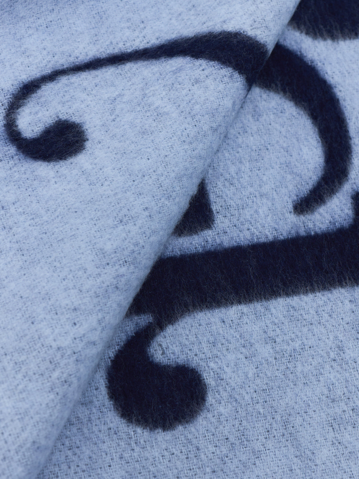 TH Script Silk Woven Scarf
